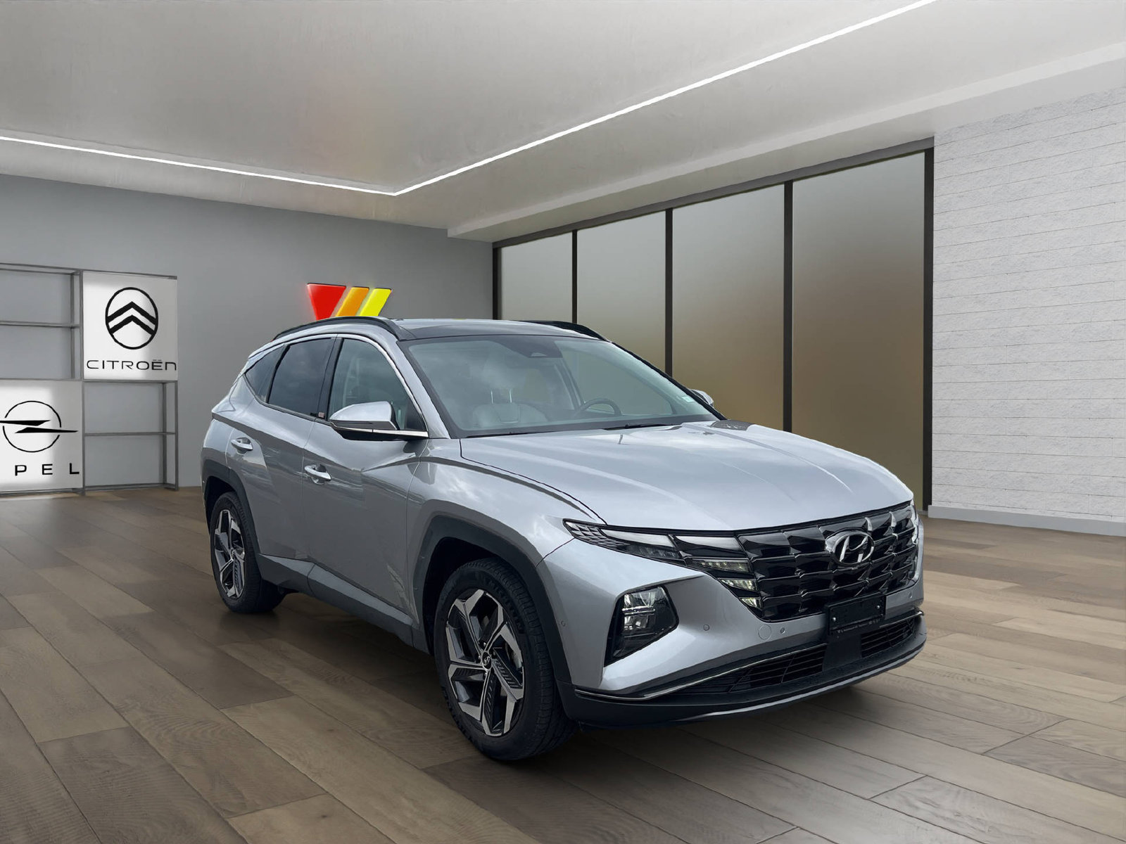 HYUNDAI Tucson 1.6 T-GDi HEV Vertex 4WD, Hybride Integrale Benzina/Elettrica, Occasioni / Usate, Automatico - 4