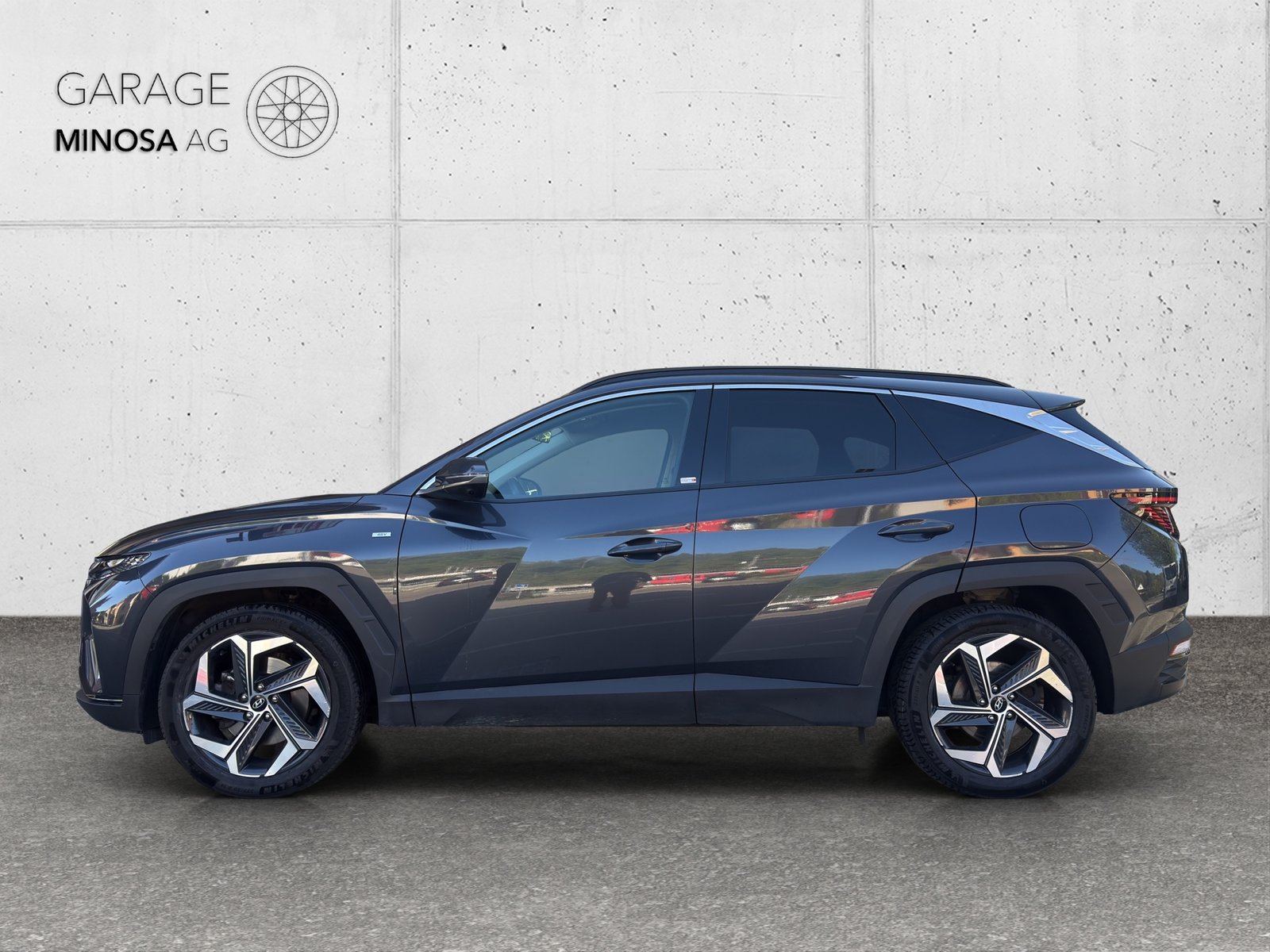 HYUNDAI Tucson 1.6 TGDI 48V Vertex DCT 4WD, Mild-Hybrid Benzin/Elektro, Occasion / Gebraucht, Automatik - 2