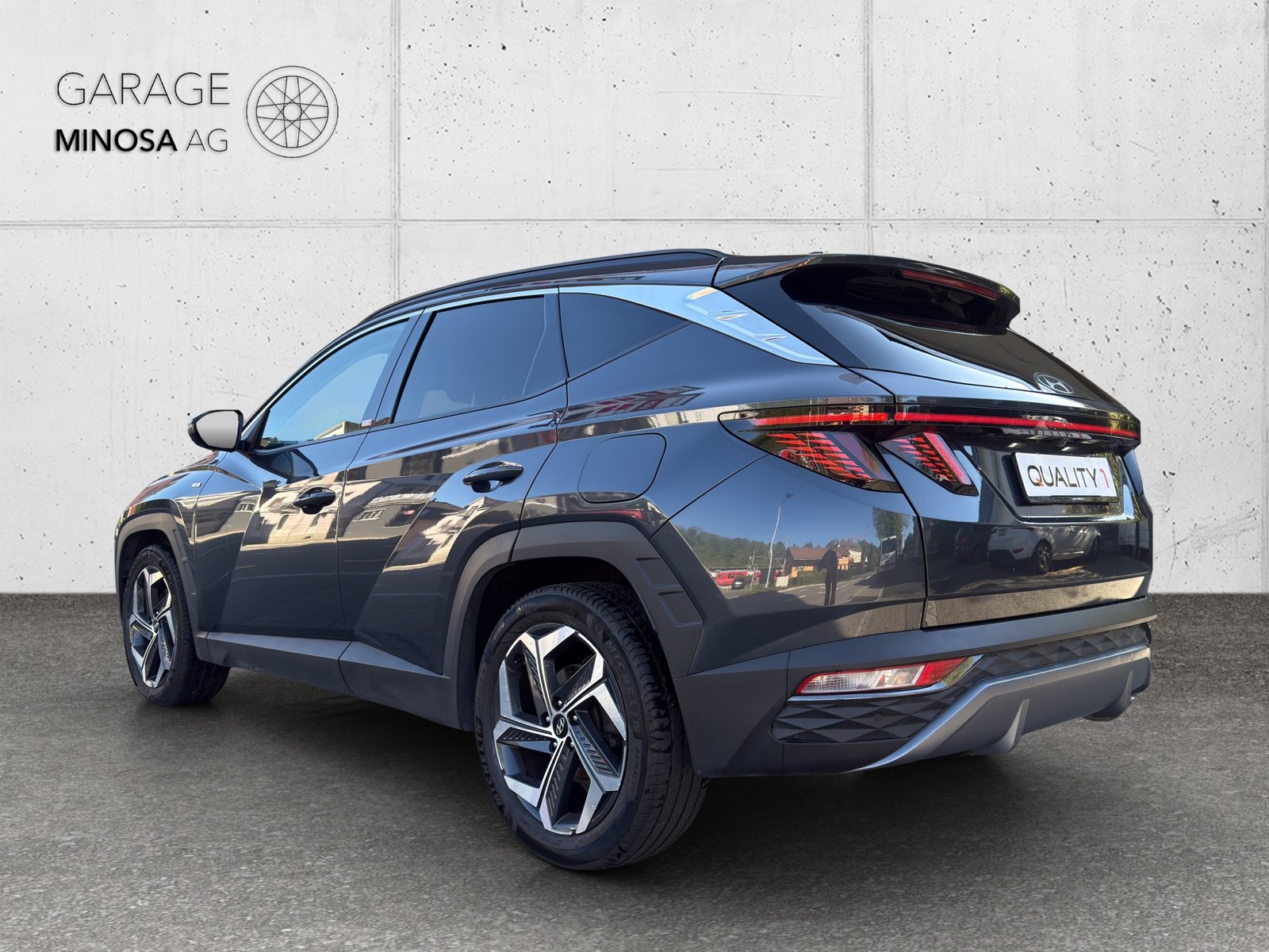 HYUNDAI Tucson 1.6 TGDI 48V Vertex DCT 4WD, Mild-Hybrid Benzin/Elektro, Occasion / Gebraucht, Automatik - 3