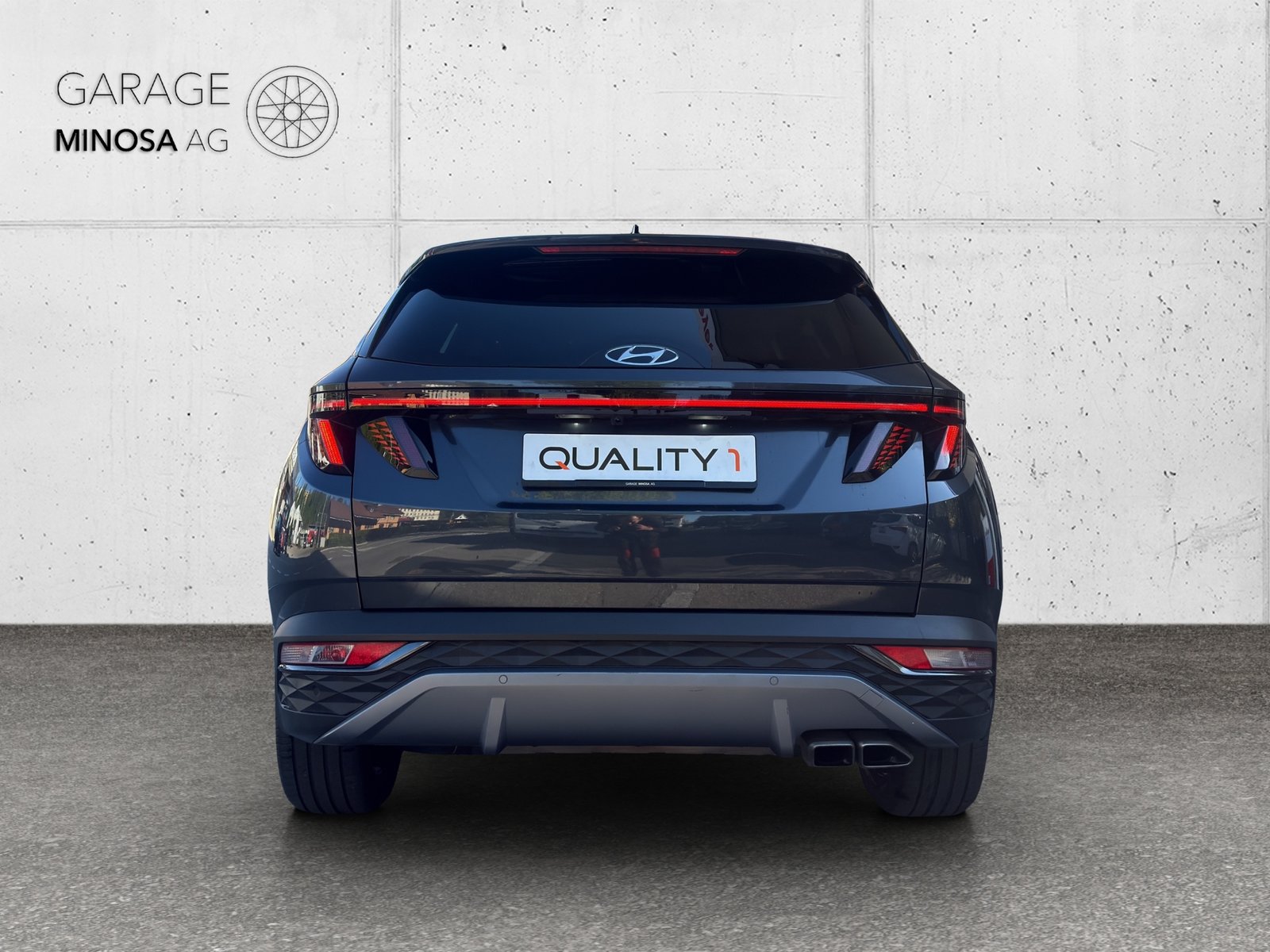 HYUNDAI Tucson 1.6 TGDI 48V Vertex DCT 4WD, Mild-Hybrid Benzin/Elektro, Occasion / Gebraucht, Automatik - 4