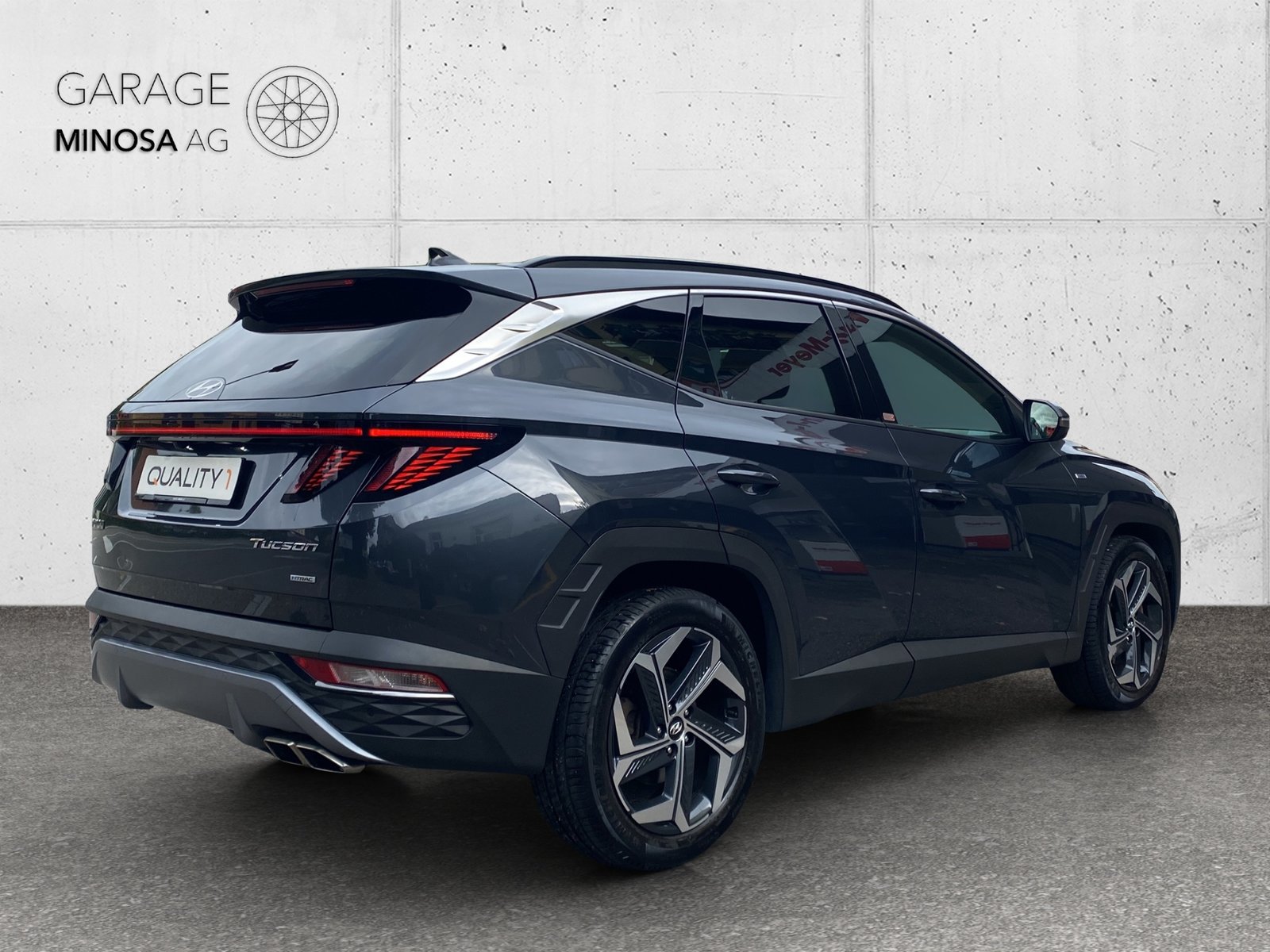 HYUNDAI Tucson 1.6 TGDI 48V Vertex DCT 4WD, Mild-Hybrid Benzin/Elektro, Occasion / Gebraucht, Automatik - 5