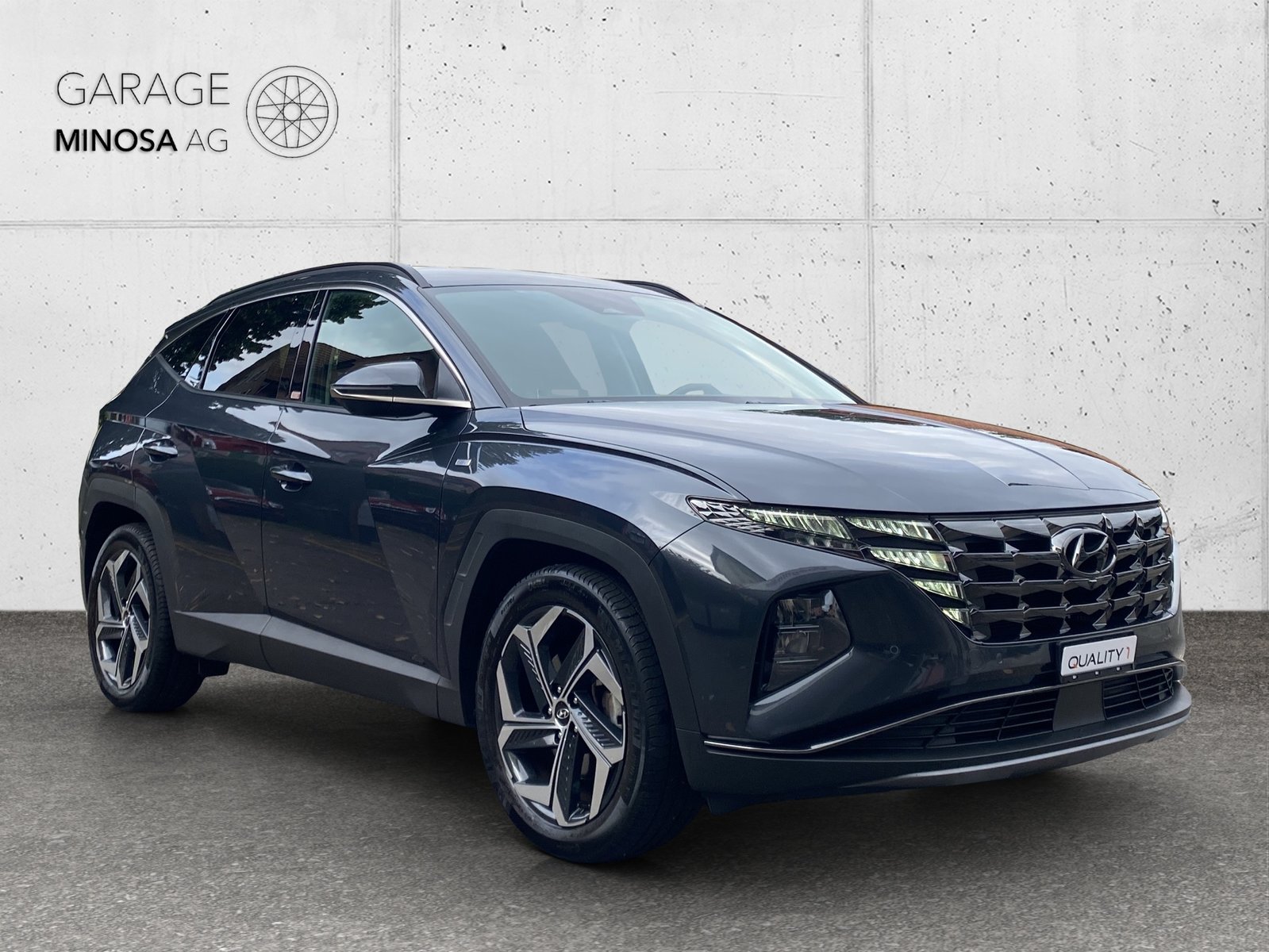 HYUNDAI Tucson 1.6 TGDI 48V Vertex DCT 4WD, Mild-Hybrid Benzin/Elektro, Occasion / Gebraucht, Automatik - 7