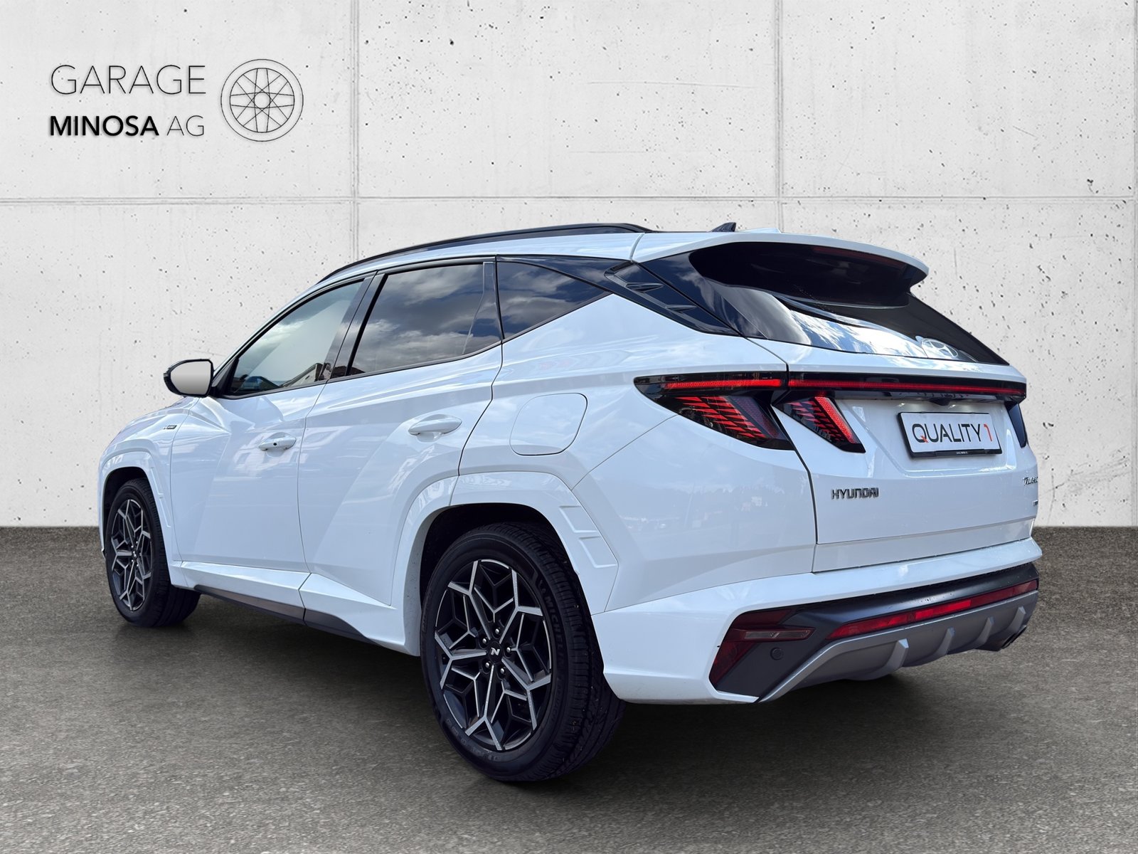 HYUNDAI Tucson 1.6 TGDI 48V N Line LUX pack DCT 4WD, Mild-Hybrid Benzin/Elektro, Occasion / Gebraucht, Automatik - 3