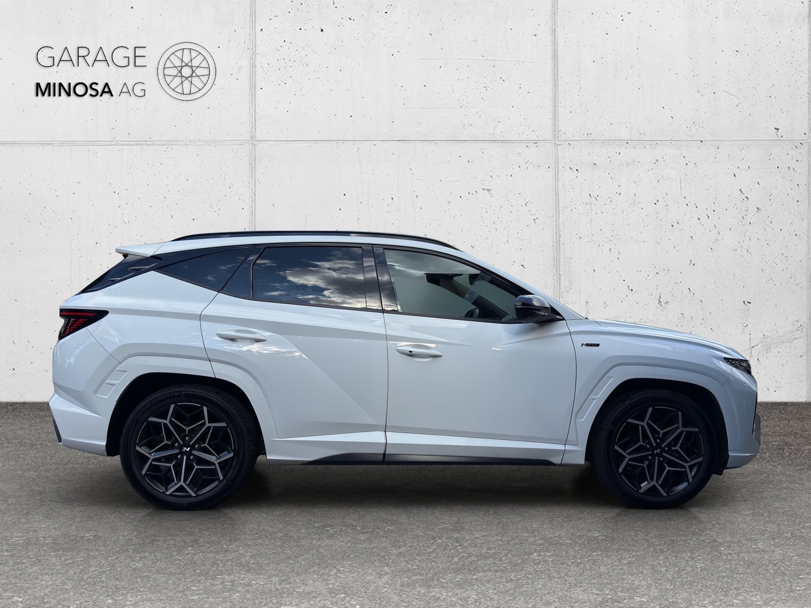 HYUNDAI Tucson 1.6 TGDI 48V N Line LUX pack DCT 4WD, Mild-Hybrid Benzin/Elektro, Occasion / Gebraucht, Automatik - 6