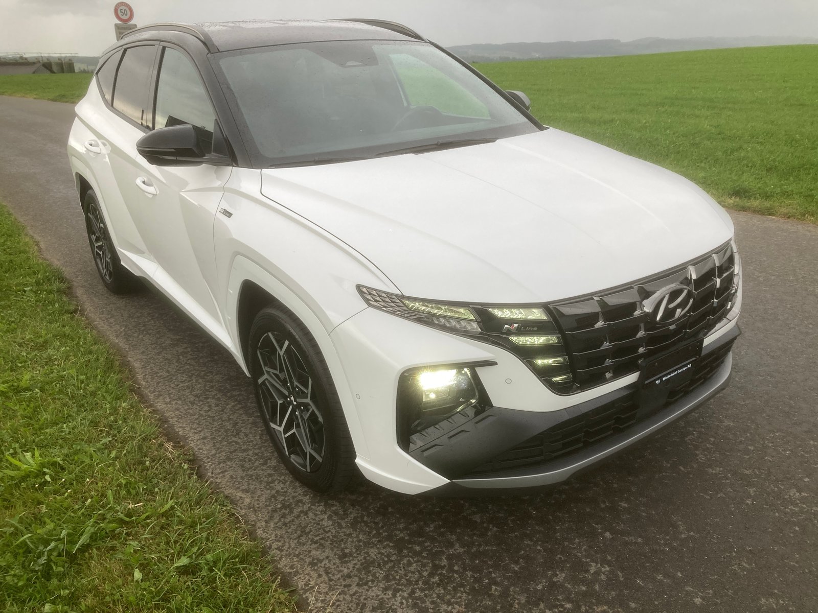 HYUNDAI Tucson 1.6 TGDI HEV N Line LUX pack 4WD, Hybride Intégral Essence/Électricité, Occasion / Utilisé, Automatique - 2