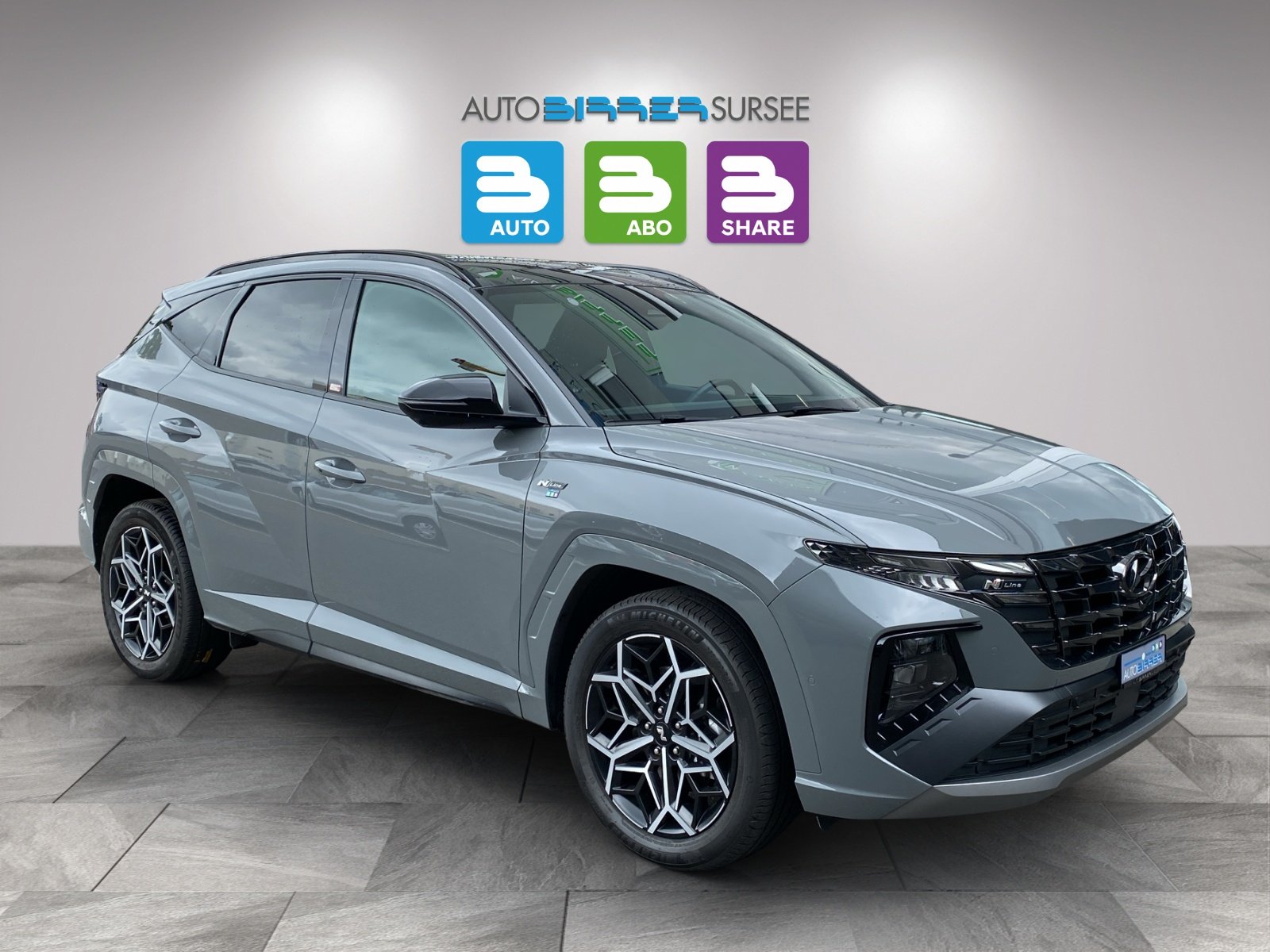 HYUNDAI Tucson 1.6 T-GDi HEV N-Line LUX.pack 4WD, Voll-Hybrid Benzin/Elektro, Occasion / Gebraucht, Automatik - 3