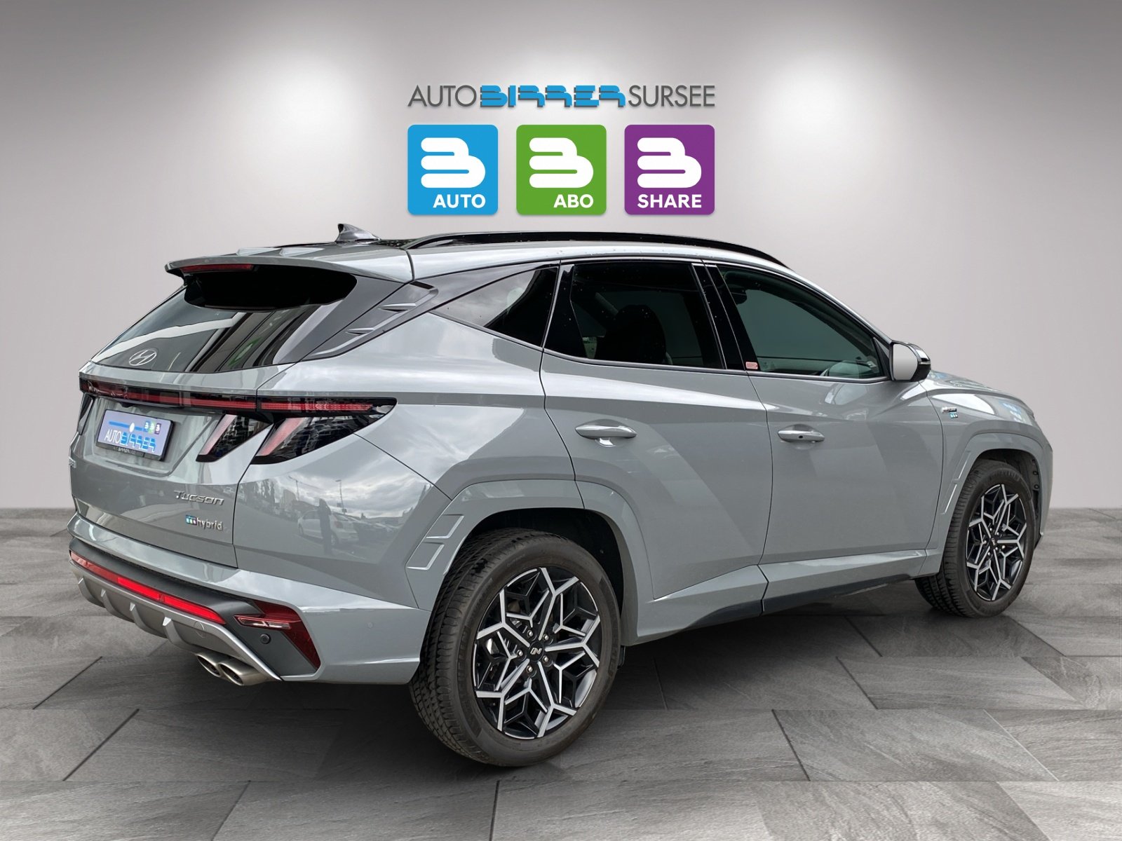 HYUNDAI Tucson 1.6 T-GDi HEV N-Line LUX.pack 4WD, Voll-Hybrid Benzin/Elektro, Occasion / Gebraucht, Automatik - 5