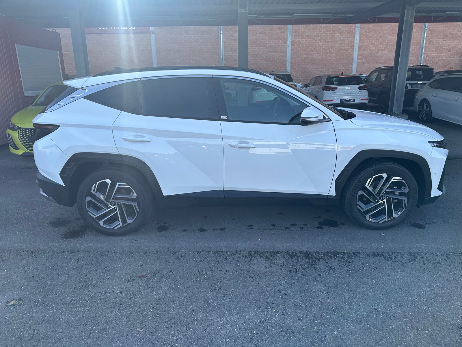HYUNDAI Tucson 1.6 TGDI 48V Vertex 4WD DCT, Mild-Hybrid Benzin/Elektro, Occasion / Gebraucht, Automatik - 2