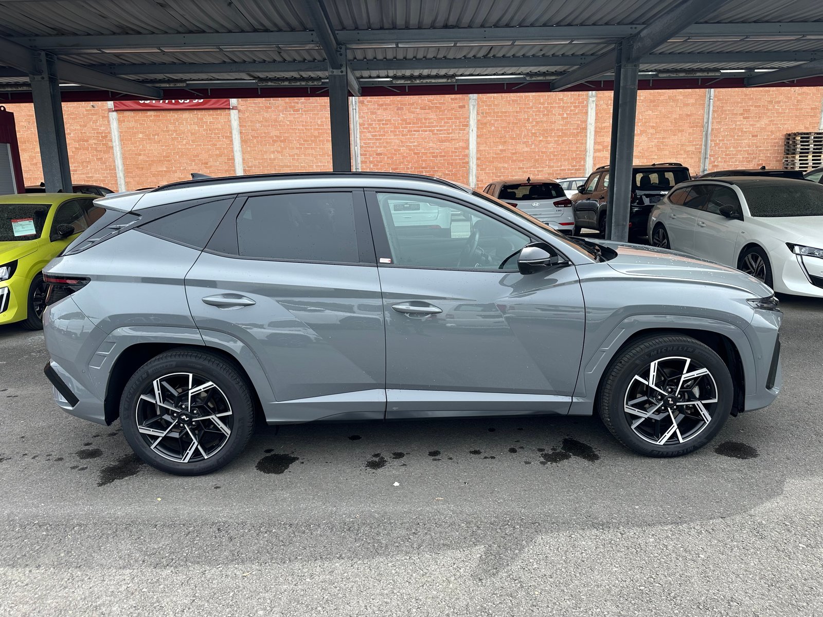 HYUNDAI Tucson 1.6 TGDI 48V N Line LUX pack 4WD DCT, Mild-Hybrid Benzin/Elektro, Occasion / Gebraucht, Automatik - 2