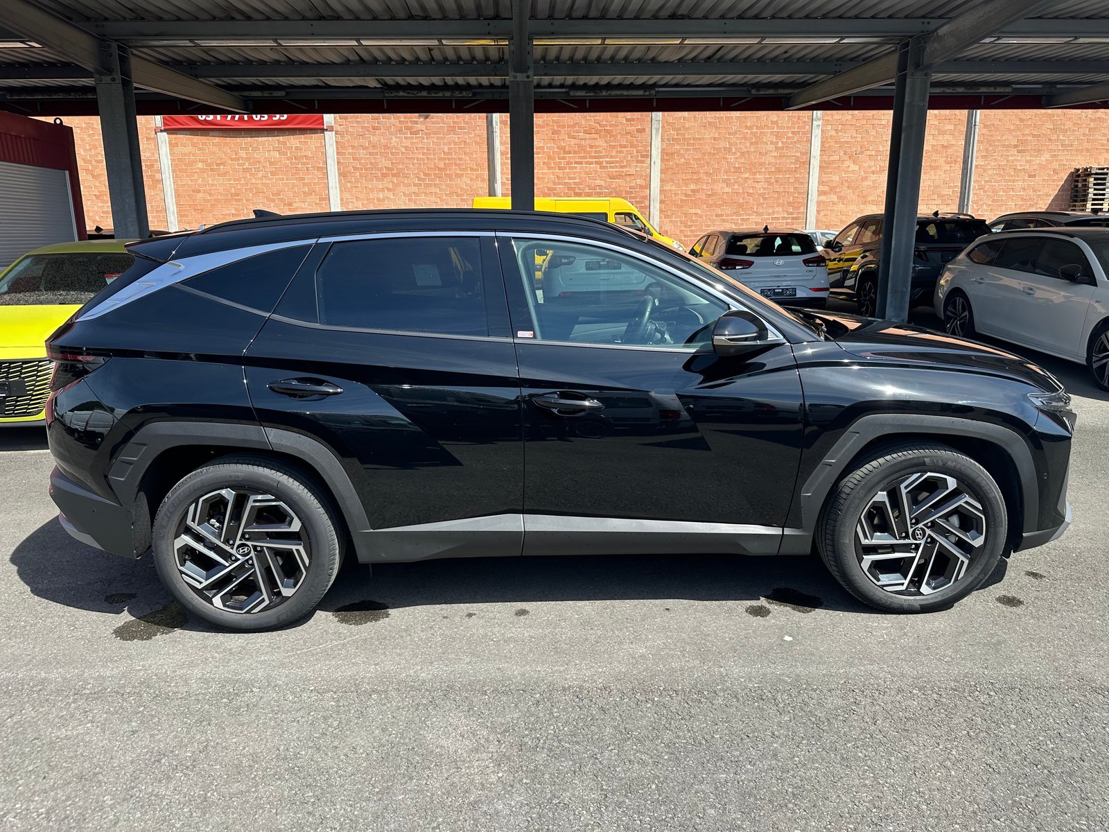 HYUNDAI Tucson 1.6 TGDI 48V Vertex 4WD DCT, Mild-Hybrid Benzin/Elektro, Occasion / Gebraucht, Automatik - 2