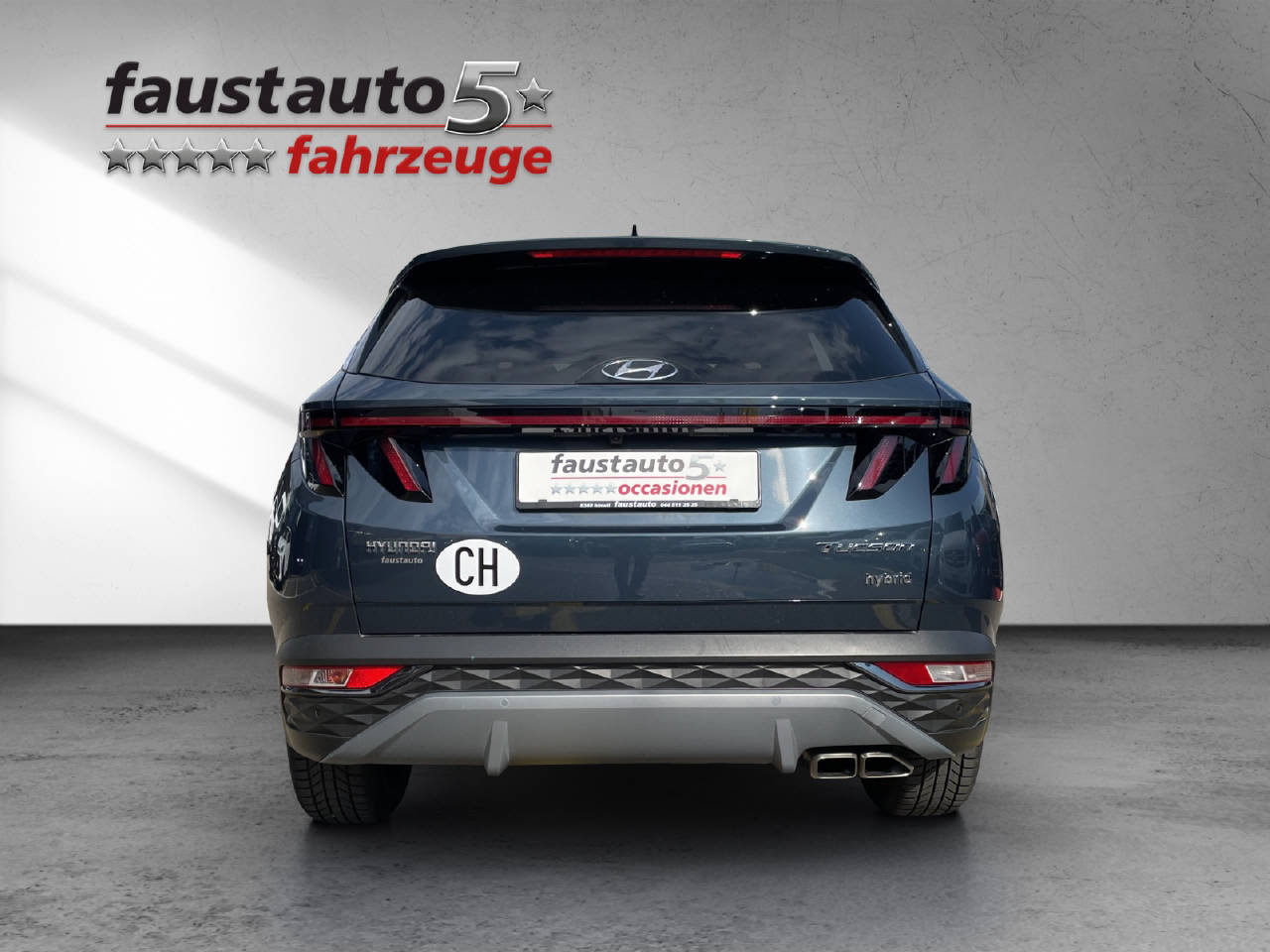HYUNDAI Tucson 1.6 T-GDi HEV Vertex 4W SUN, MY23, Voll-Hybrid Benzin/Elektro, Occasion / Gebraucht, Automatik - 4