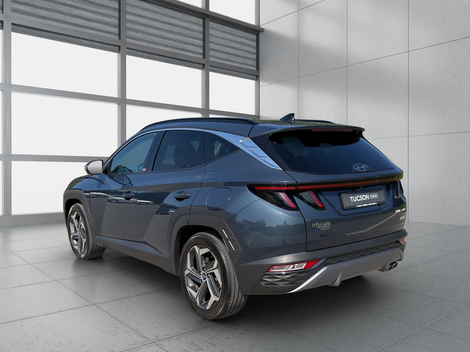 HYUNDAI Tucson 1.6 TGDI PHEV Vertex 4WD, Plug-in-Hybrid Benzin/Elektro, Occasion / Gebraucht, Automatik - 4