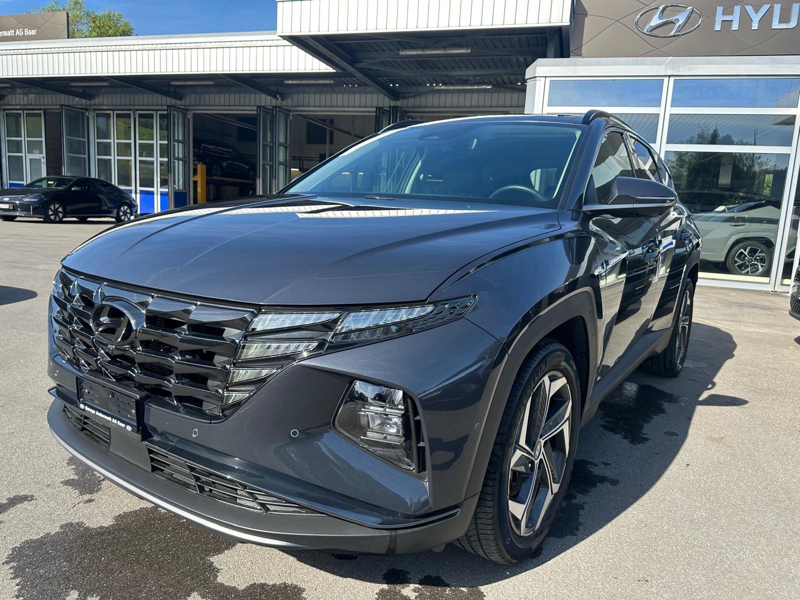 HYUNDAI Tucson 1.6 TGDI HEV Vertex 4WD, Voll-Hybrid Benzin/Elektro, Occasion / Gebraucht, Automatik - 2