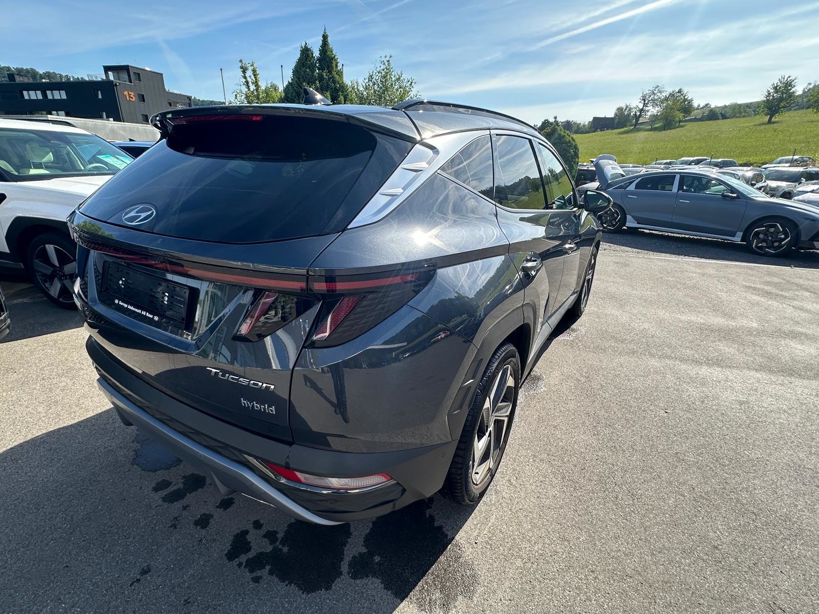 HYUNDAI Tucson 1.6 TGDI HEV Vertex 4WD, Voll-Hybrid Benzin/Elektro, Occasion / Gebraucht, Automatik - 3