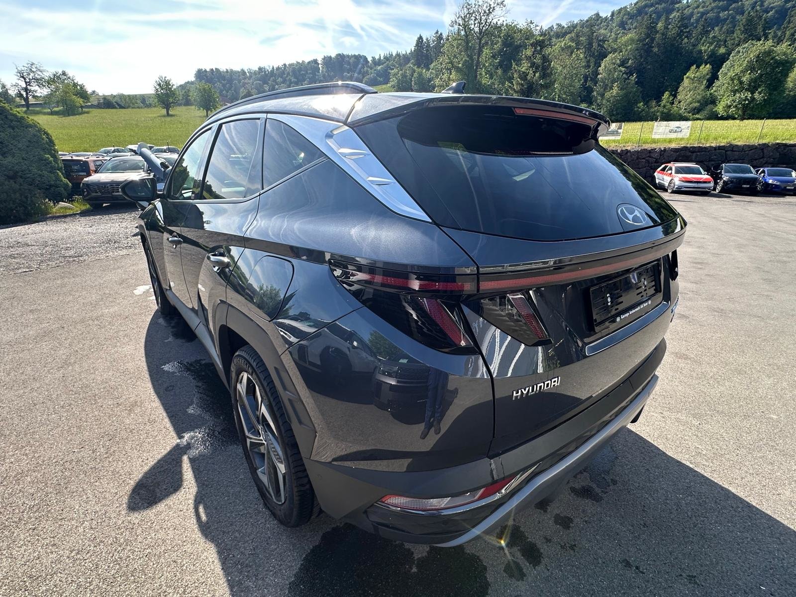 HYUNDAI Tucson 1.6 TGDI HEV Vertex 4WD, Voll-Hybrid Benzin/Elektro, Occasion / Gebraucht, Automatik - 4
