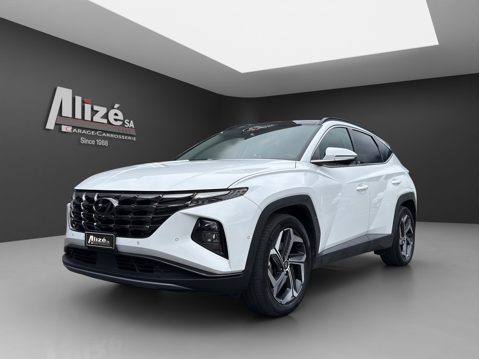 HYUNDAI Tucson 1.6 TGDI HEV Vertex 4WD, Voll-Hybrid Benzin/Elektro, Occasion / Gebraucht, Automatik - 3