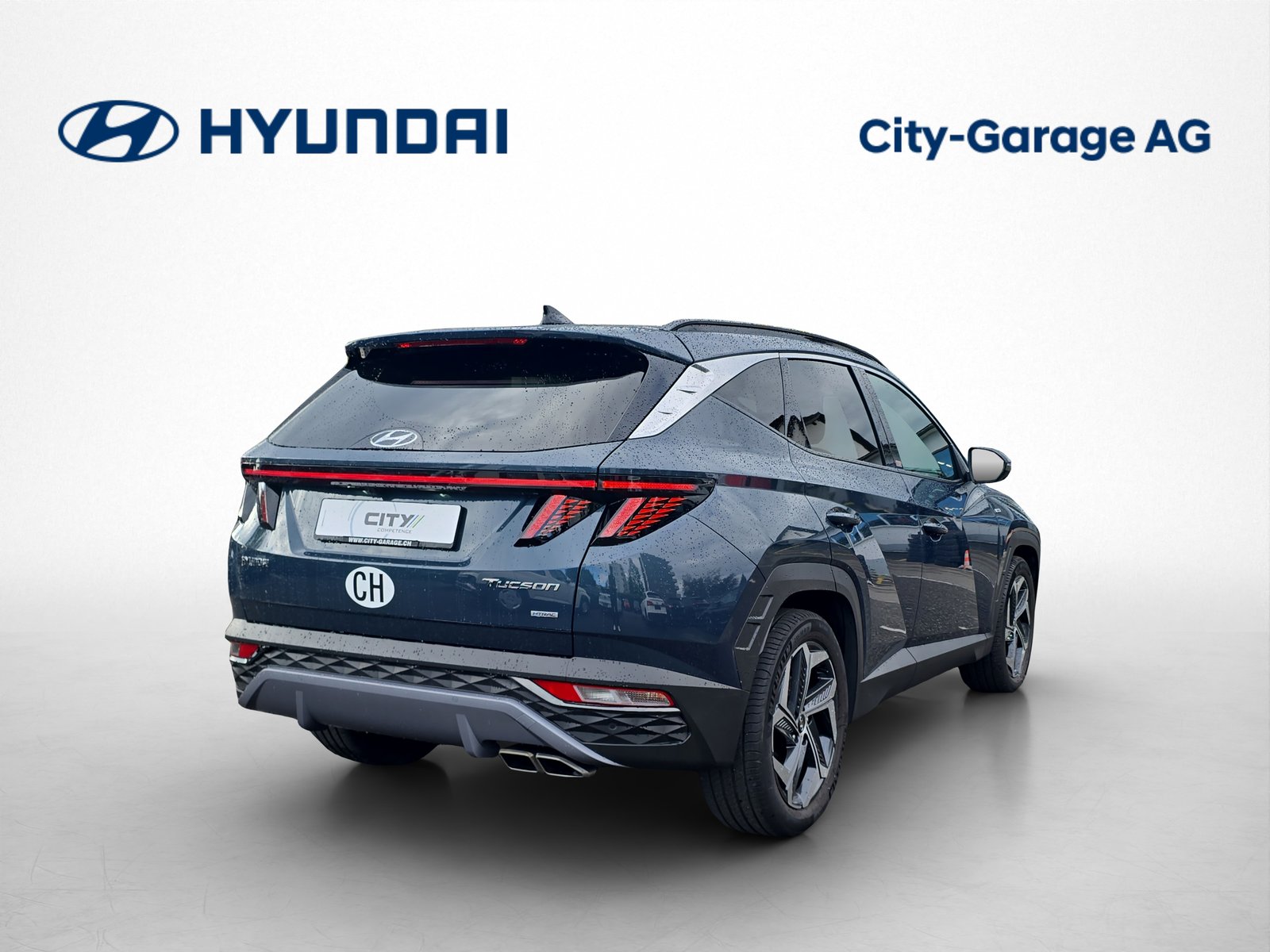 HYUNDAI Tucson 1.6 T-GDi Vertex 4WD, Mild-Hybrid Benzin/Elektro, Occasion / Gebraucht, Automatik - 3