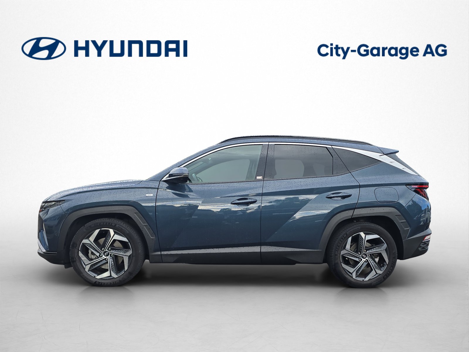 HYUNDAI Tucson 1.6 T-GDi Vertex 4WD, Mild-Hybrid Benzin/Elektro, Occasion / Gebraucht, Automatik - 6