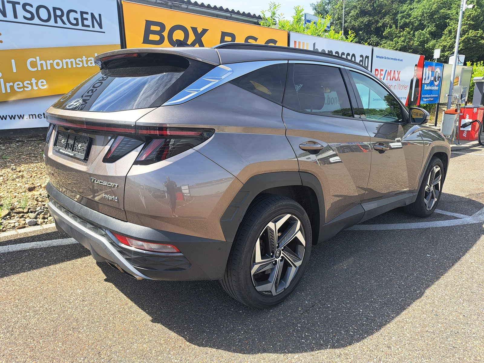 HYUNDAI Tucson 1.6 TGDI HEV Vertex 4WD, Voll-Hybrid Benzin/Elektro, Occasion / Gebraucht, Automatik - 2