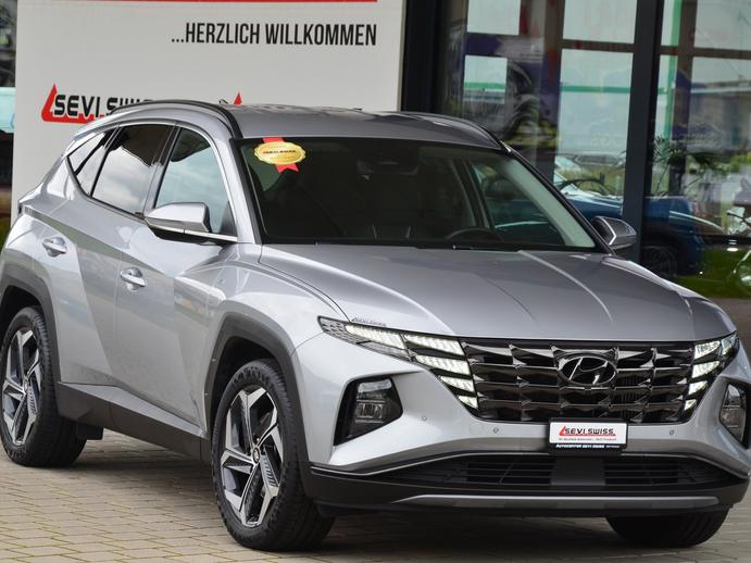 HYUNDAI Tucson 1.6 CRDI 48V Vertex 4WD DCT*Frisch ab MFK,Wer, Mild-Hybrid Diesel/Elektro, Occasion / Gebraucht, Automatik