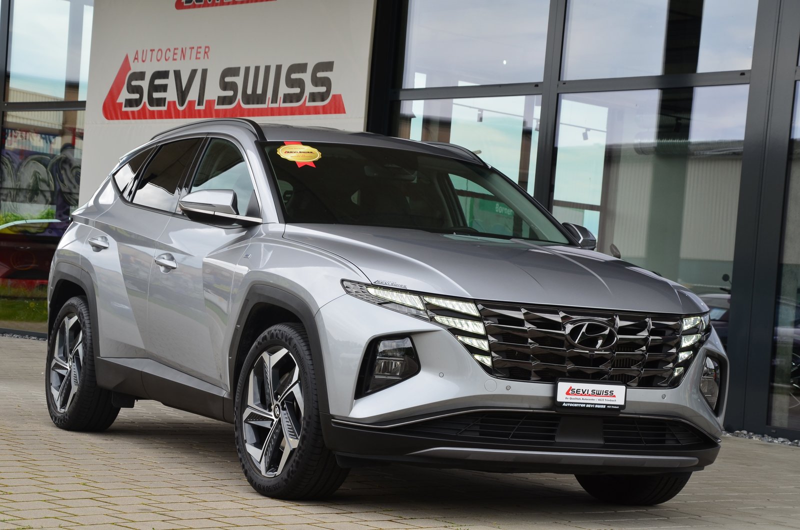 HYUNDAI Tucson 1.6 CRDI 48V Vertex 4WD DCT*Frisch ab MFK,Wer, Mild-Hybrid Diesel/Elektro, Occasion / Gebraucht, Automatik - 2