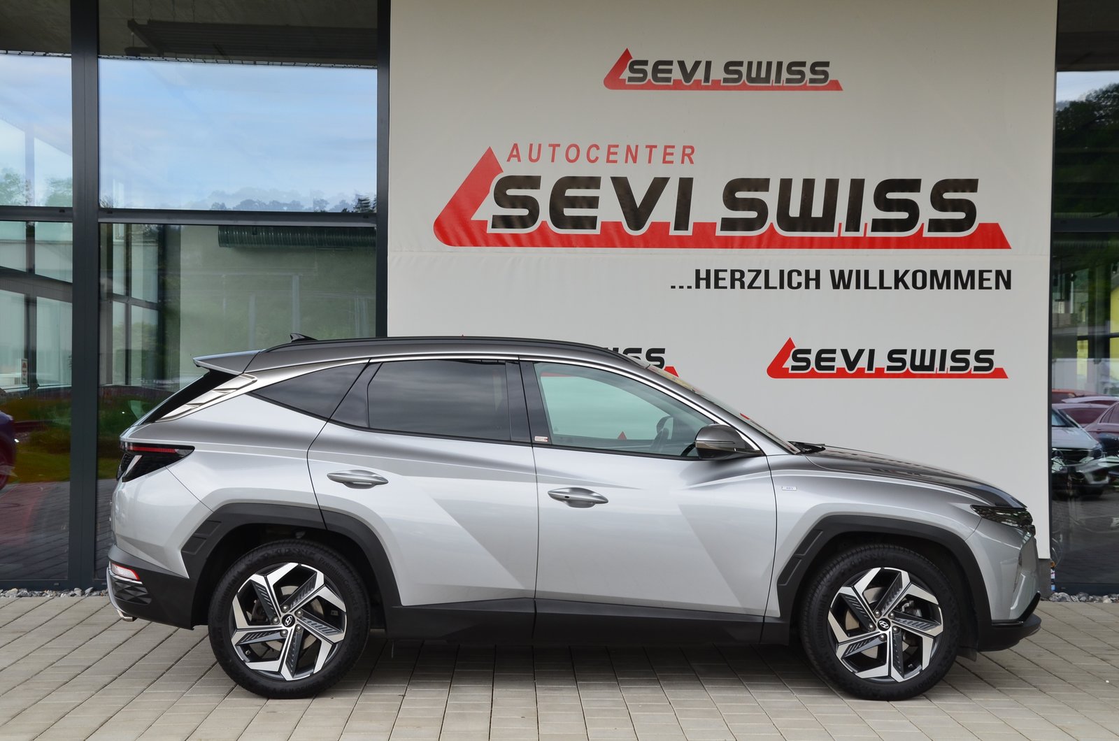 HYUNDAI Tucson 1.6 CRDI 48V Vertex 4WD DCT*Frisch ab MFK,Wer, Mild-Hybrid Diesel/Elektro, Occasion / Gebraucht, Automatik - 3