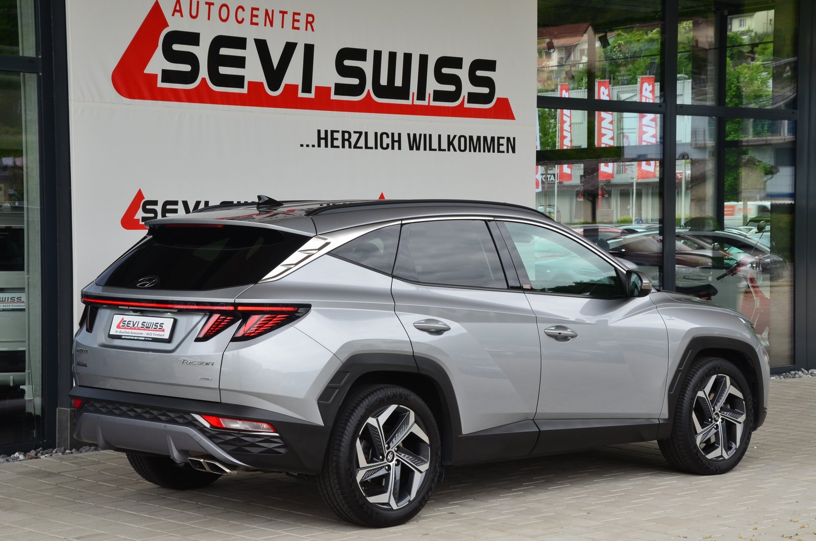 HYUNDAI Tucson 1.6 CRDI 48V Vertex 4WD DCT*Frisch ab MFK,Wer, Mild-Hybrid Diesel/Elektro, Occasion / Gebraucht, Automatik - 4