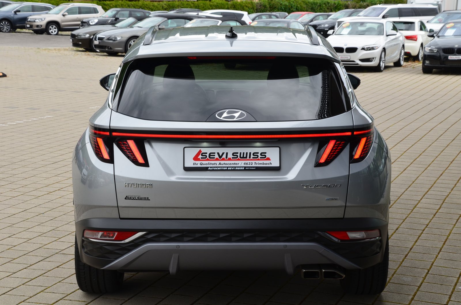HYUNDAI Tucson 1.6 CRDI 48V Vertex 4WD DCT*Frisch ab MFK,Wer, Mild-Hybrid Diesel/Elektro, Occasion / Gebraucht, Automatik - 5