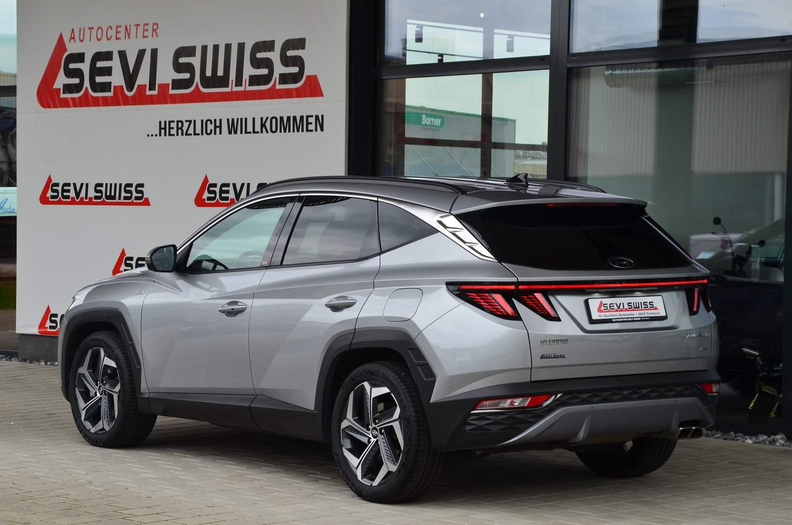HYUNDAI Tucson 1.6 CRDI 48V Vertex 4WD DCT*Frisch ab MFK,Wer, Mild-Hybrid Diesel/Elektro, Occasion / Gebraucht, Automatik - 7