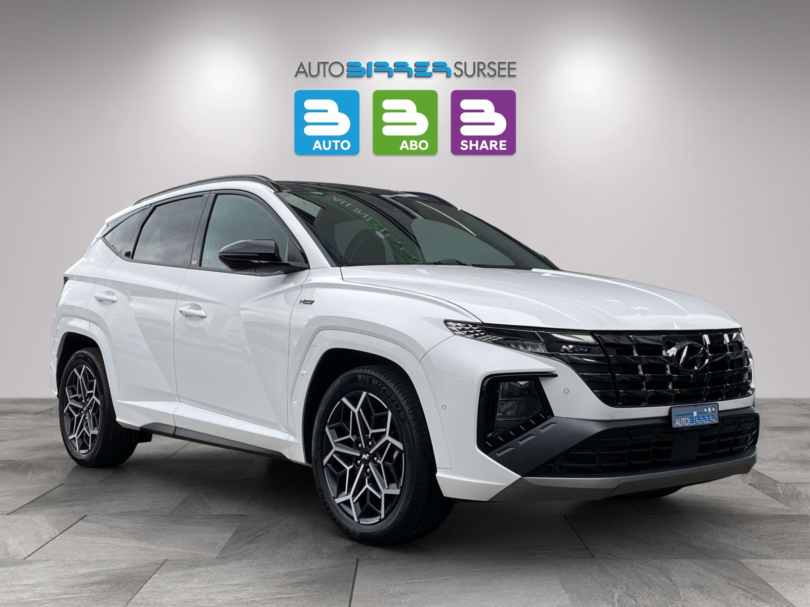 HYUNDAI Tucson 1.6 T-GDi HEV N-Line LUX.pack 4WD, Full-Hybrid Petrol/Electric, Second hand / Used, Automatic - 3
