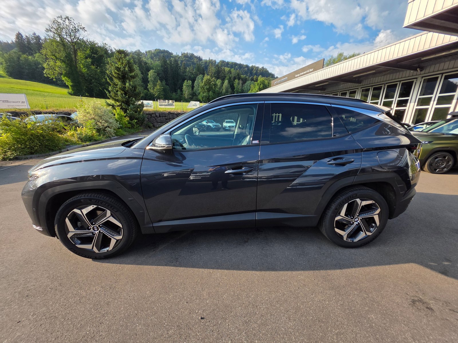 HYUNDAI Tucson 1.6 TGDI HEV Vertex 4WD, Full-Hybrid Petrol/Electric, Second hand / Used, Automatic - 4