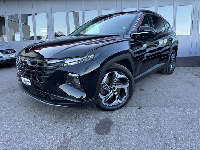 HYUNDAI Tucson 1.6 TGDI 48V Vertex DCT 4WD, Mild-Hybrid Benzin/Elektro, Occasion / Gebraucht, Automatik
