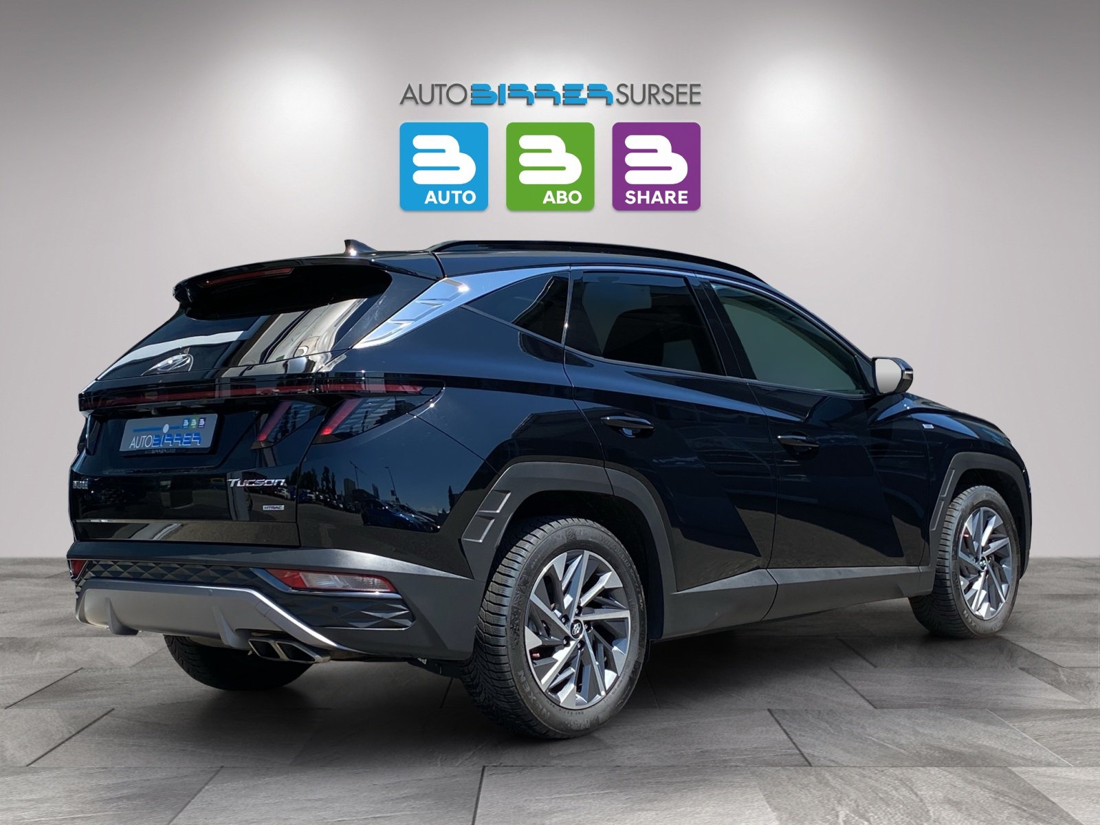 HYUNDAI Tucson 1.6 T-GDi Amplia 4WD, Hybride Léger Essence/Électricité, Occasion / Utilisé, Automatique - 5