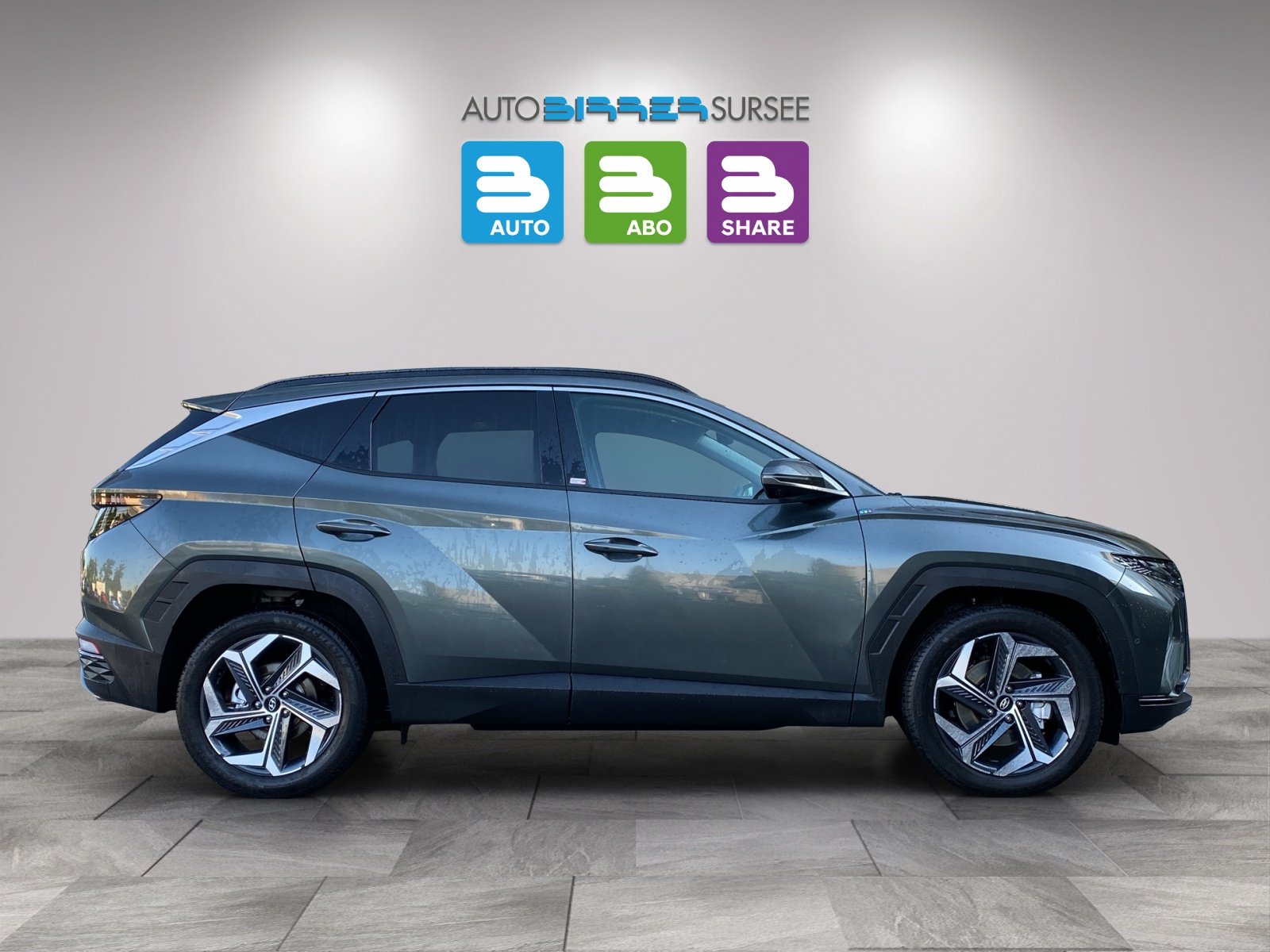 HYUNDAI Tucson 1.6 T-GDi HEV Vertex 4WD, Voll-Hybrid Benzin/Elektro, Occasion / Gebraucht, Automatik - 4