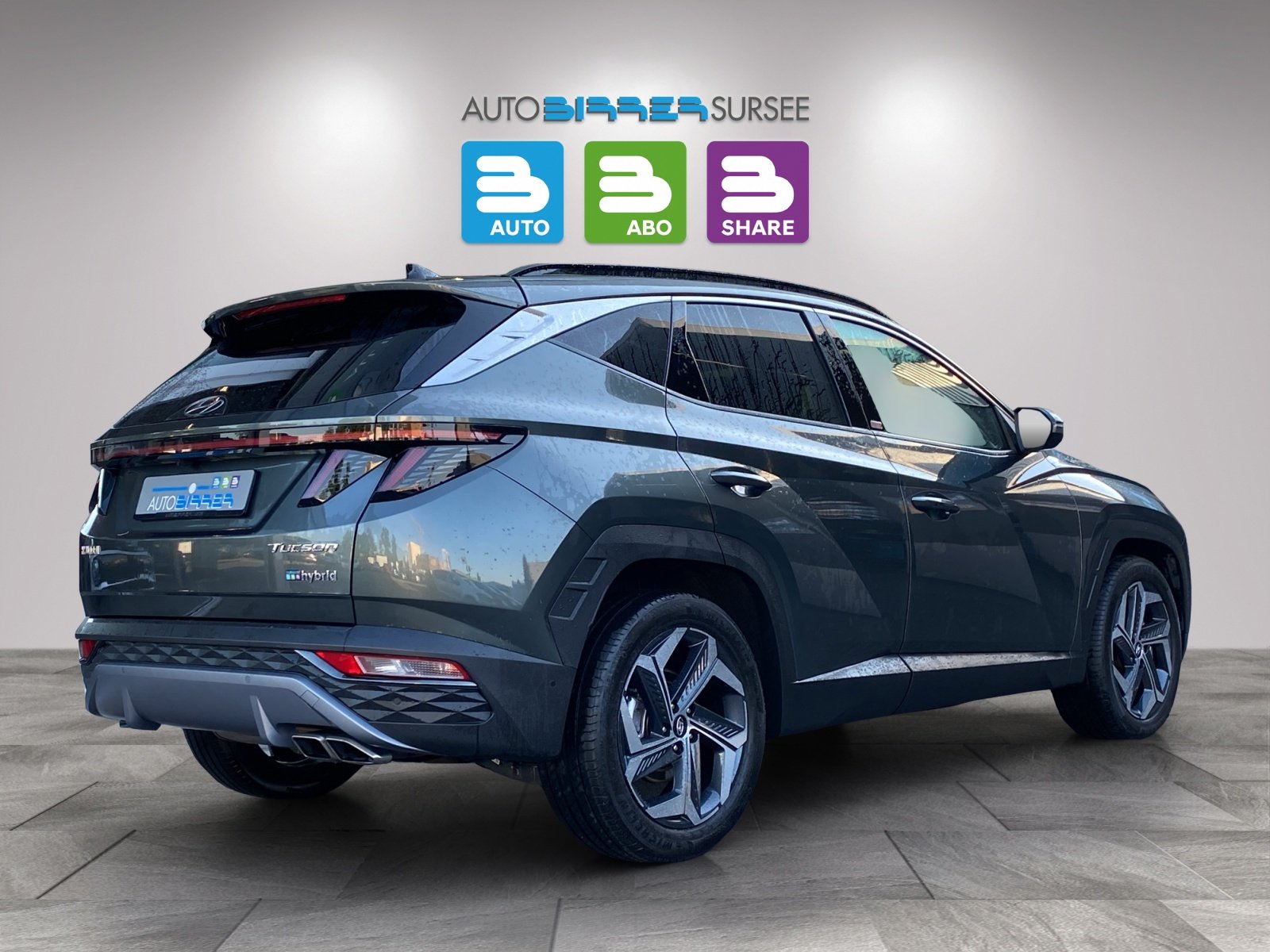 HYUNDAI Tucson 1.6 T-GDi HEV Vertex 4WD, Voll-Hybrid Benzin/Elektro, Occasion / Gebraucht, Automatik - 5