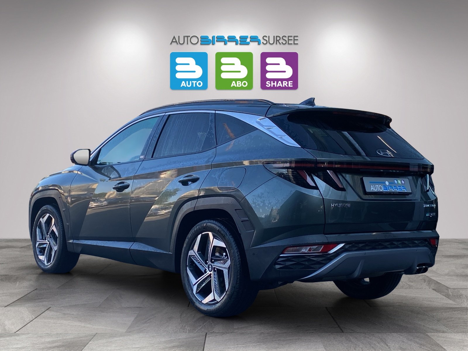 HYUNDAI Tucson 1.6 T-GDi HEV Vertex 4WD, Voll-Hybrid Benzin/Elektro, Occasion / Gebraucht, Automatik - 7