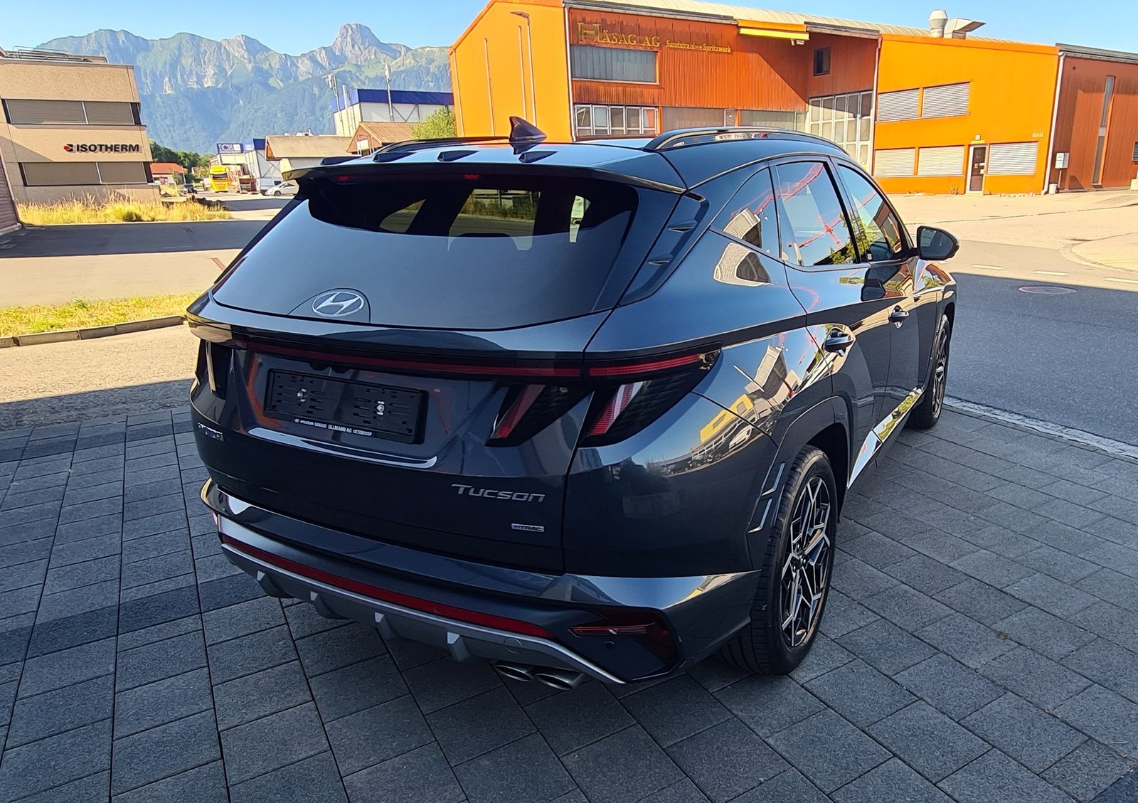 HYUNDAI Tucson 1.6 TGDI 48V N Line LUX pack DCT 4WD, Mild-Hybrid Petrol/Electric, Second hand / Used, Automatic - 4