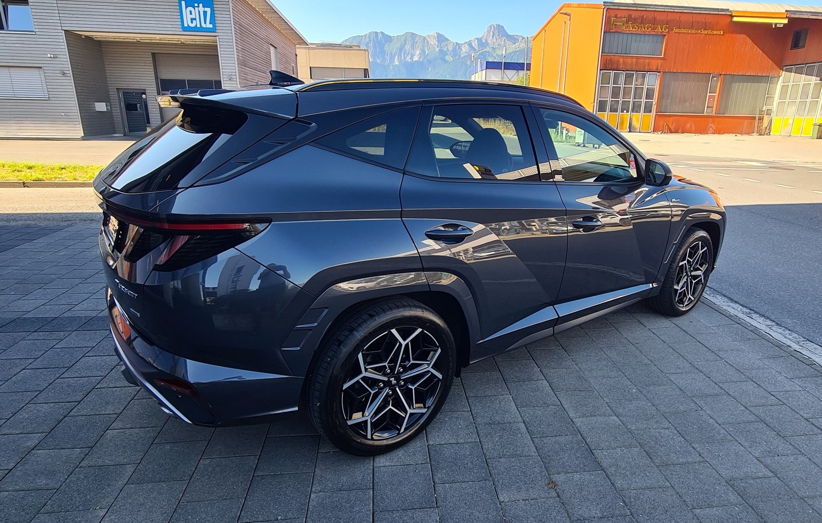 HYUNDAI Tucson 1.6 TGDI 48V N Line LUX pack DCT 4WD, Mild-Hybrid Petrol/Electric, Second hand / Used, Automatic - 5