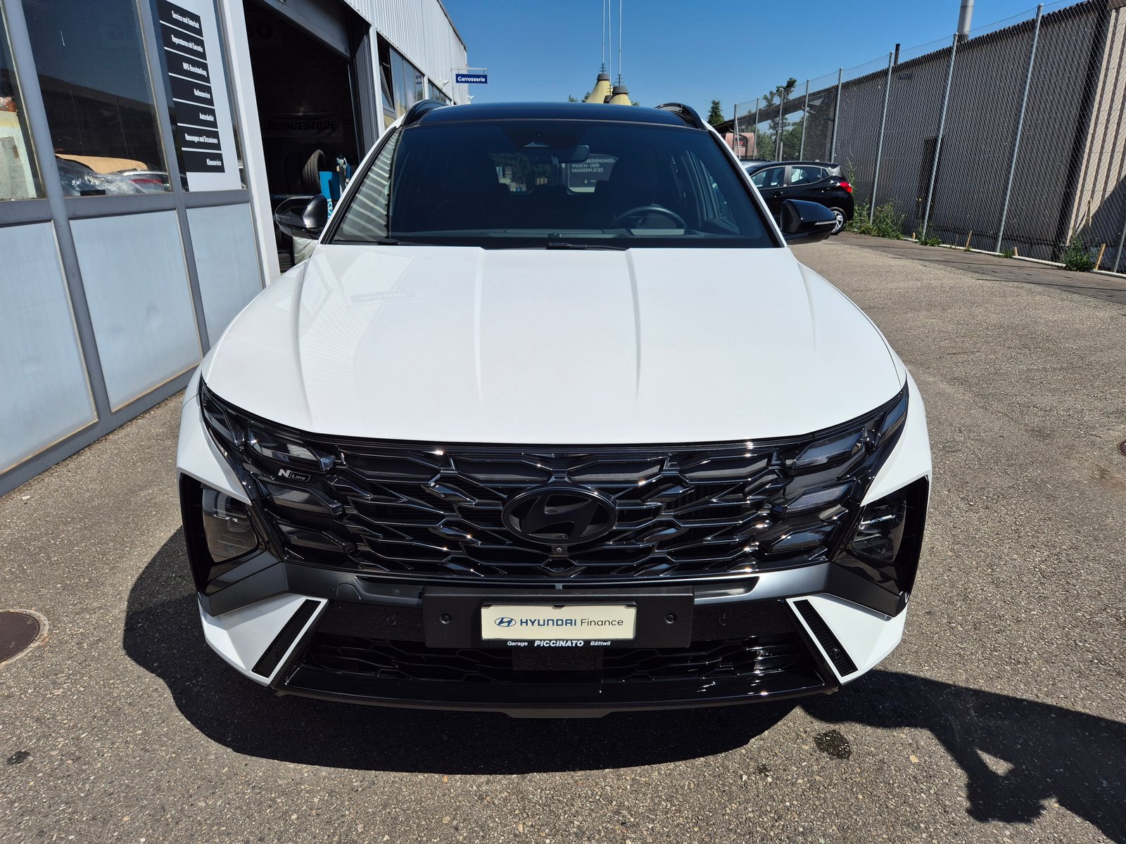 HYUNDAI Tucson 1.6 TGDI 48V N Line LUX pack 4WD DCT, Mild-Hybrid Petrol/Electric, Second hand / Used, Automatic - 7