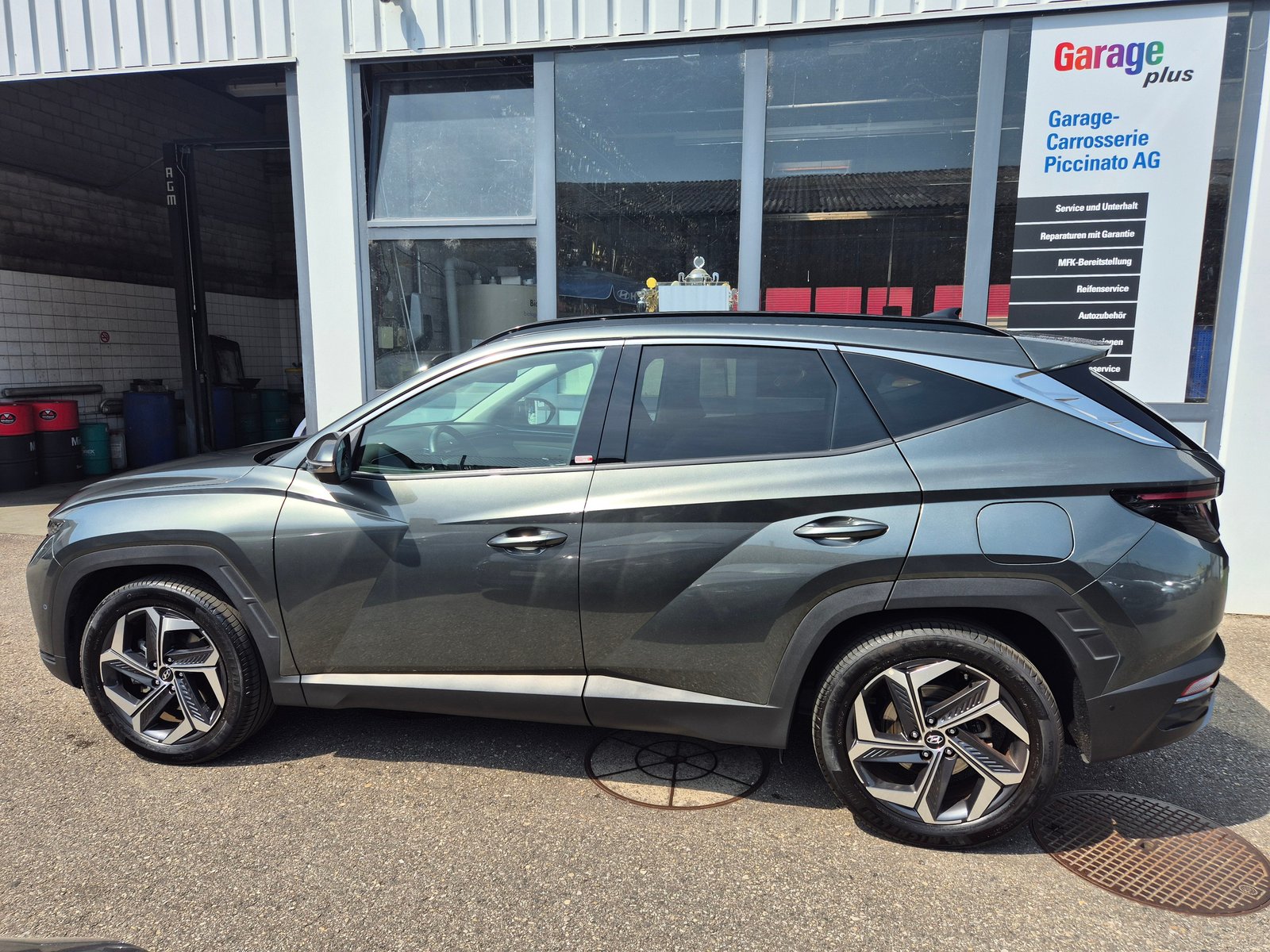 HYUNDAI Tucson 1.6 TGDI HEV Vertex 4WD, Full-Hybrid Petrol/Electric, Second hand / Used, Automatic - 2
