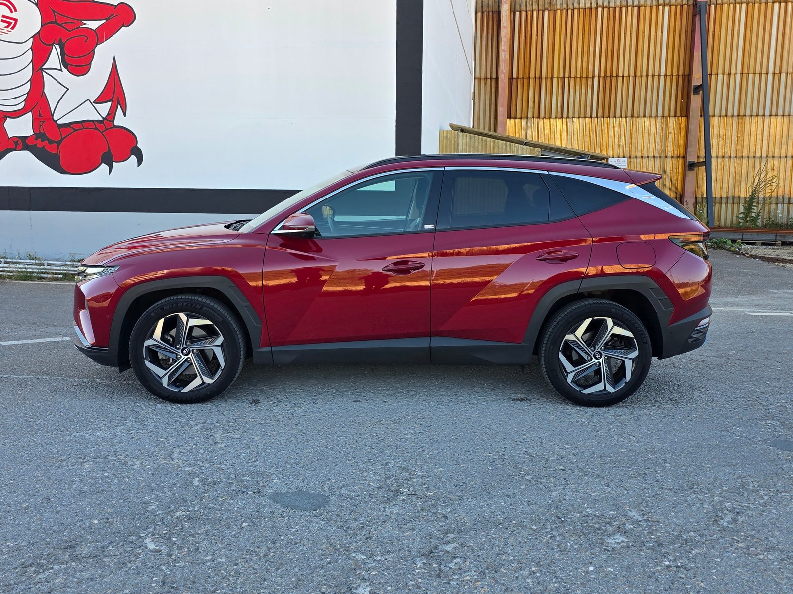 HYUNDAI Tucson 1.6 TGDI HEV Vertex 4WD / Neu ab Mfk, Voll-Hybrid Benzin/Elektro, Occasion / Gebraucht, Automatik - 2