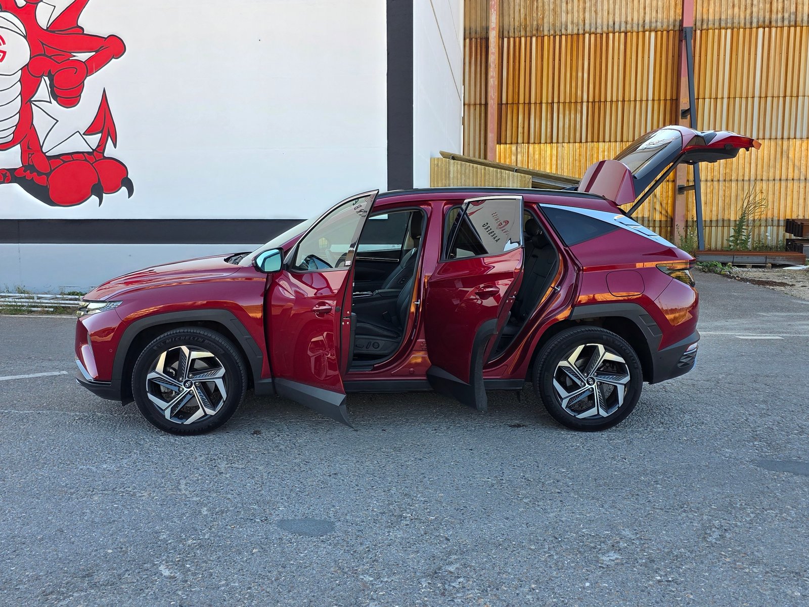 HYUNDAI Tucson 1.6 TGDI HEV Vertex 4WD / Neu ab Mfk, Voll-Hybrid Benzin/Elektro, Occasion / Gebraucht, Automatik - 3