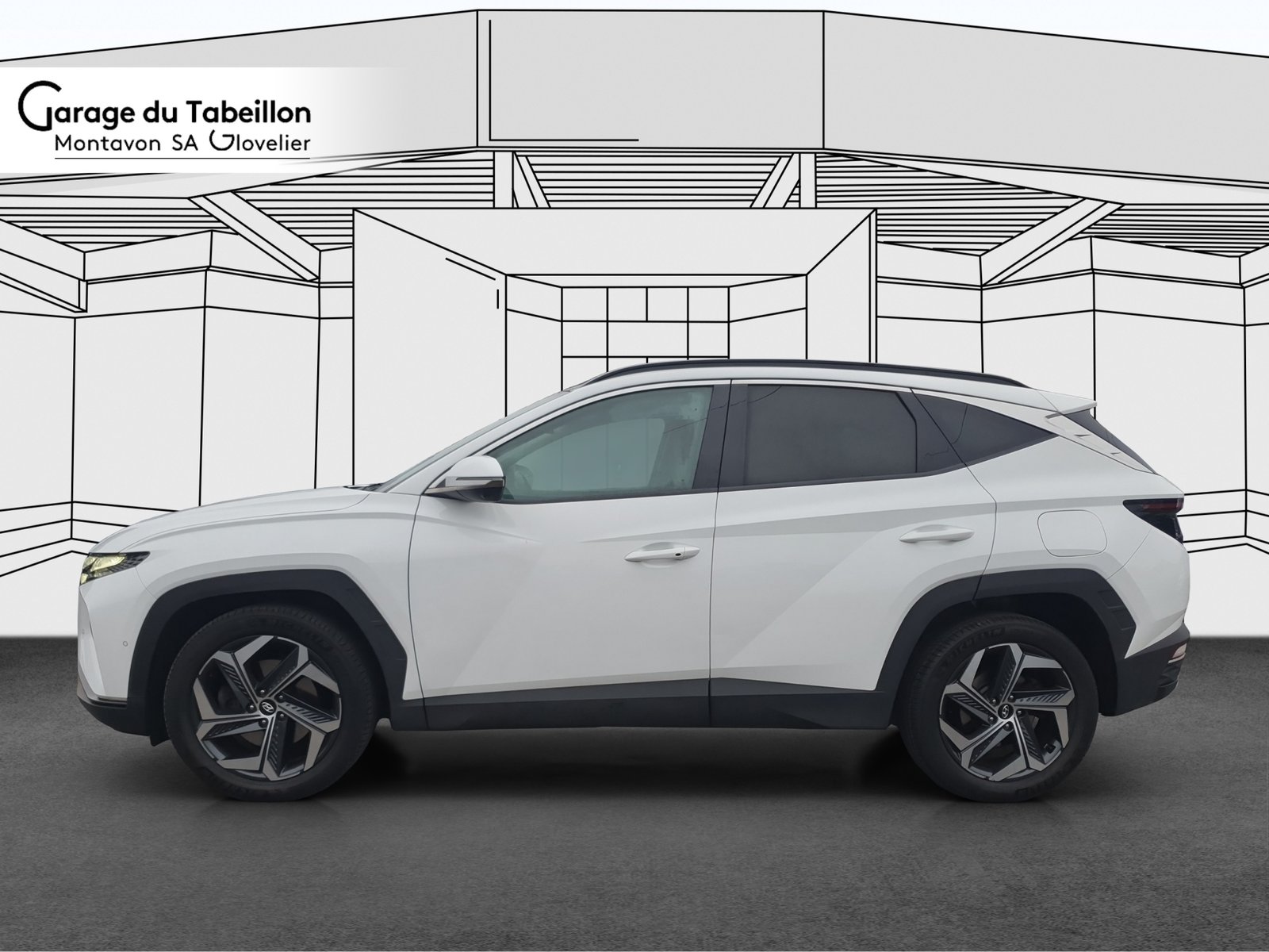 HYUNDAI Tucson 1.6 HEV Vertex Sunroof 4WD, Hybride Intégral Essence/Électricité, Occasion / Utilisé, Automatique - 2