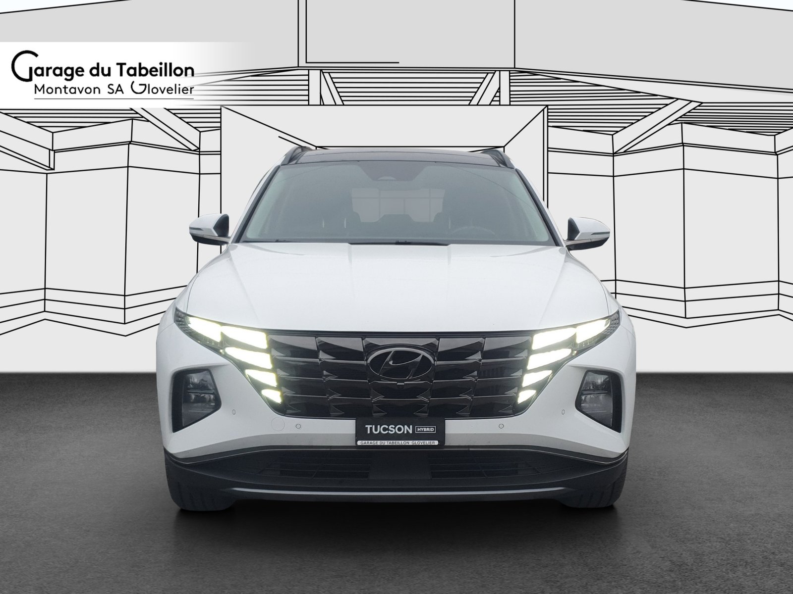 HYUNDAI Tucson 1.6 HEV Vertex Sunroof 4WD, Hybride Intégral Essence/Électricité, Occasion / Utilisé, Automatique - 4