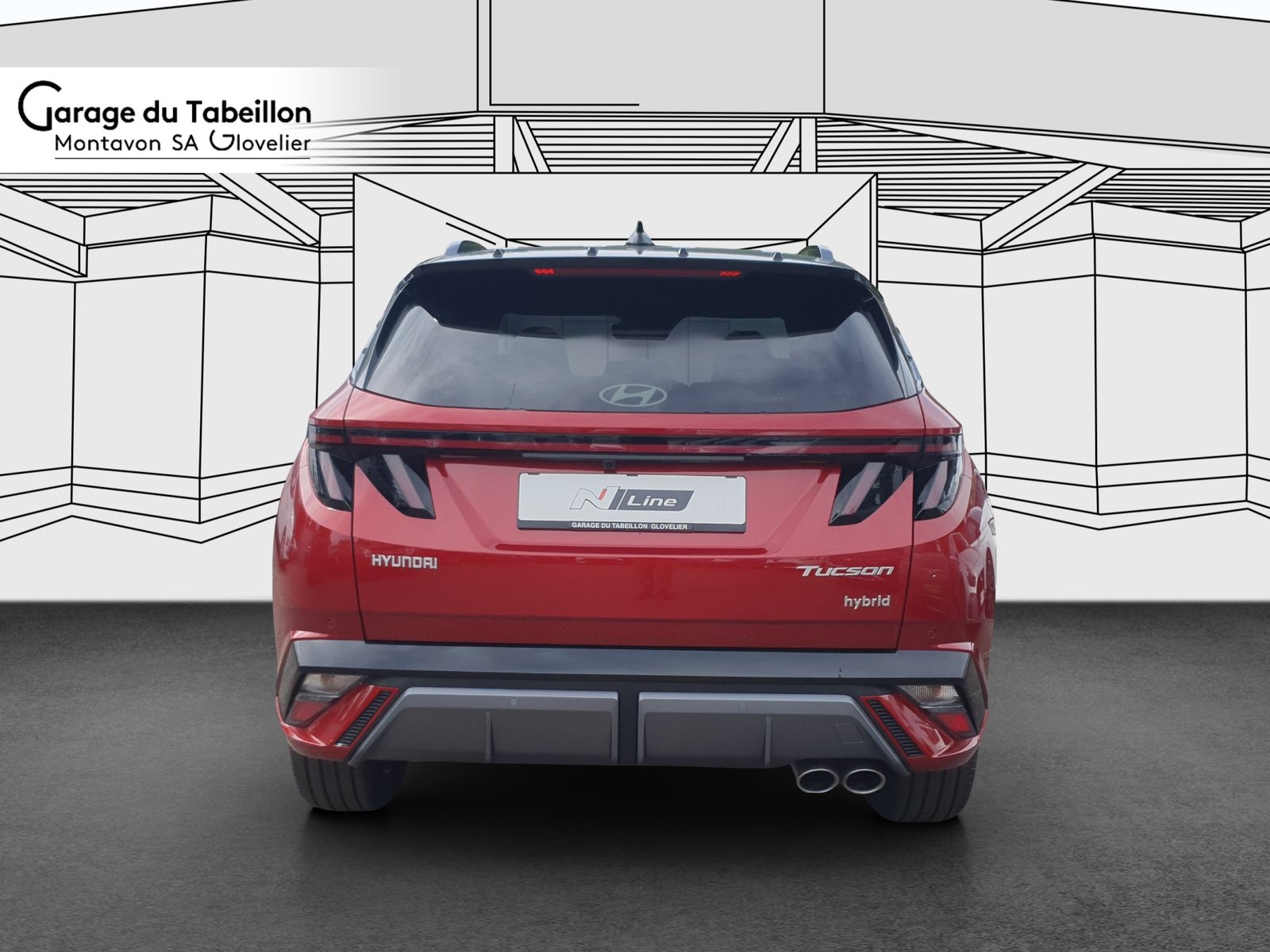 HYUNDAI Tucson 1.6 HEV N-Line LUX.pack 4WD, Hybride Integrale Benzina/Elettrica, Occasioni / Usate, Automatico - 5