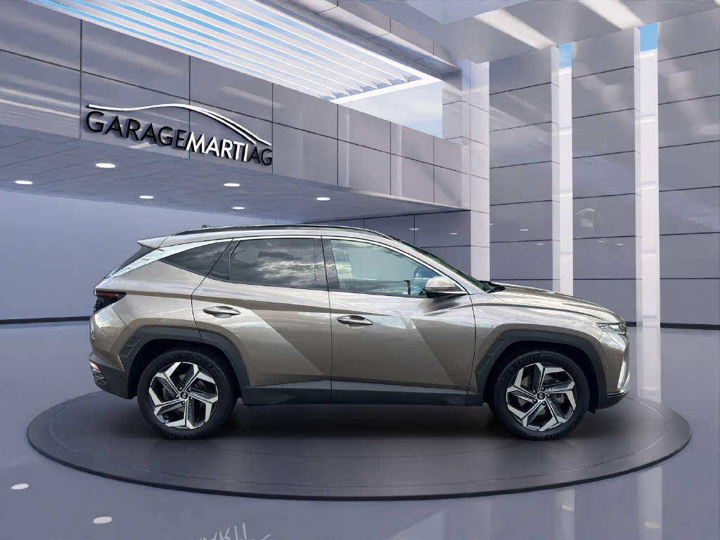 HYUNDAI TUCSON 1.6 T-GDi Hybrid Vertex 4WD, Voll-Hybrid Benzin/Elektro, Occasion / Gebraucht, Automatik - 4