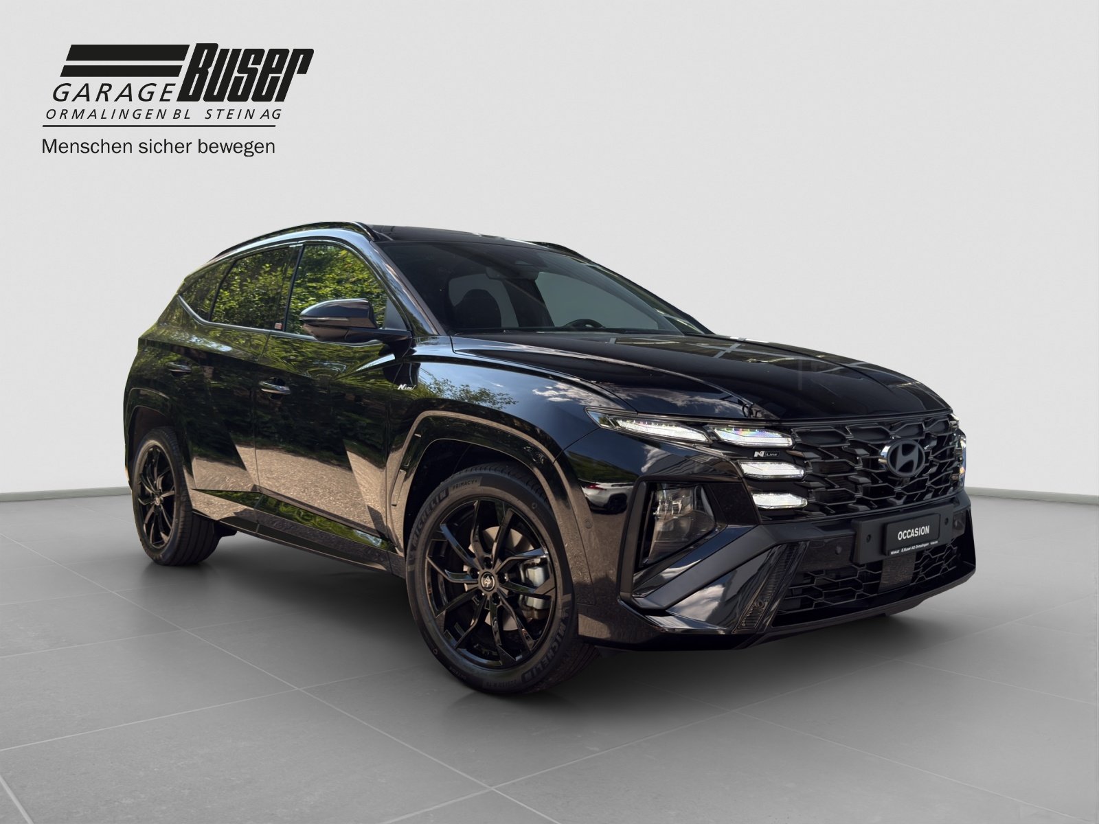 HYUNDAI Tucson 1.6 T-GDi HEV N-Line LUX.pack 4WD, Hybride Integrale Benzina/Elettrica, Occasioni / Usate, Automatico - 6