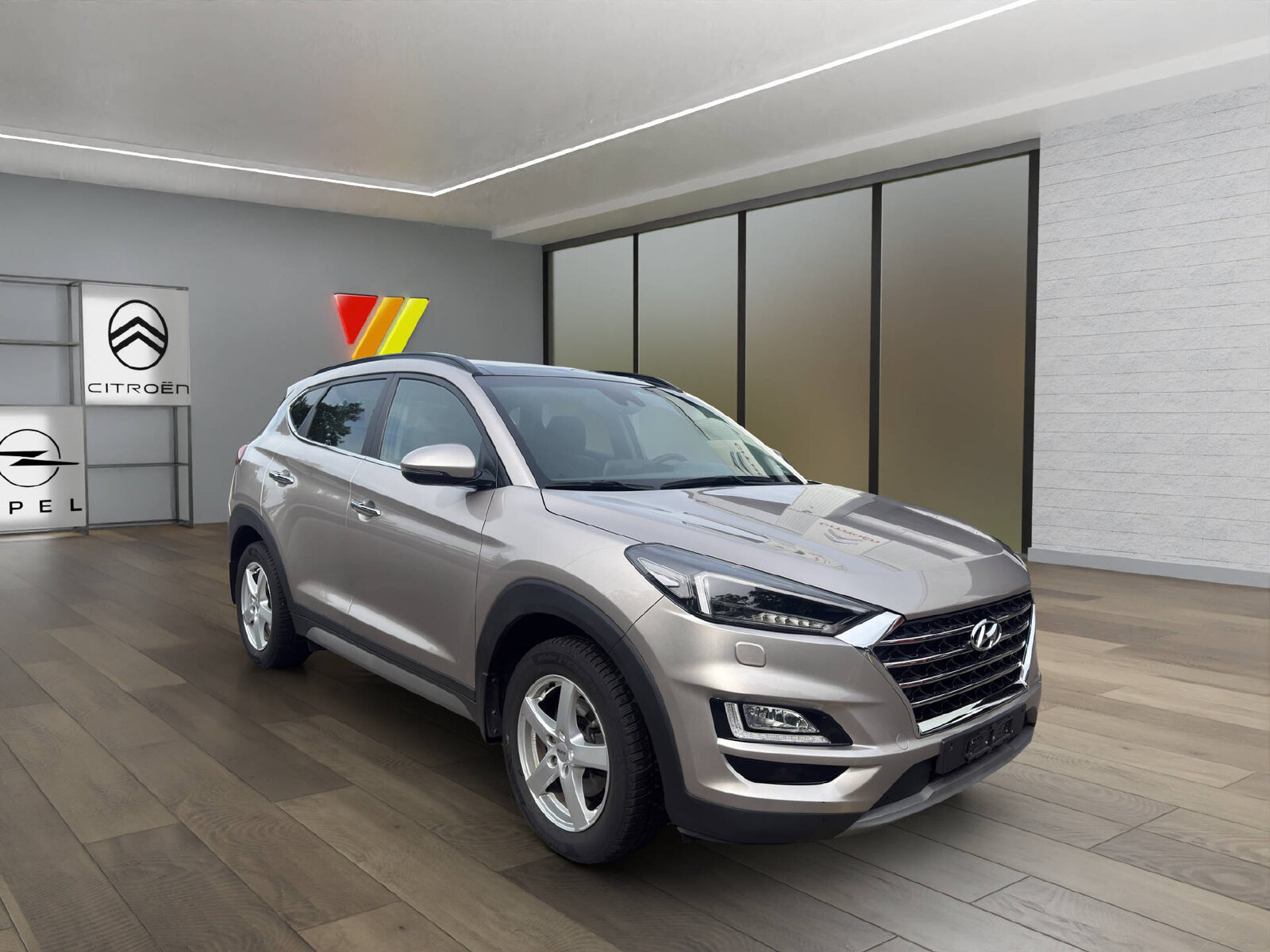 HYUNDAI Tucson 2.0 CRDi 185 Vertex 4WD, Hybride Leggero Diesel/Elettrica, Occasioni / Usate, Automatico - 3