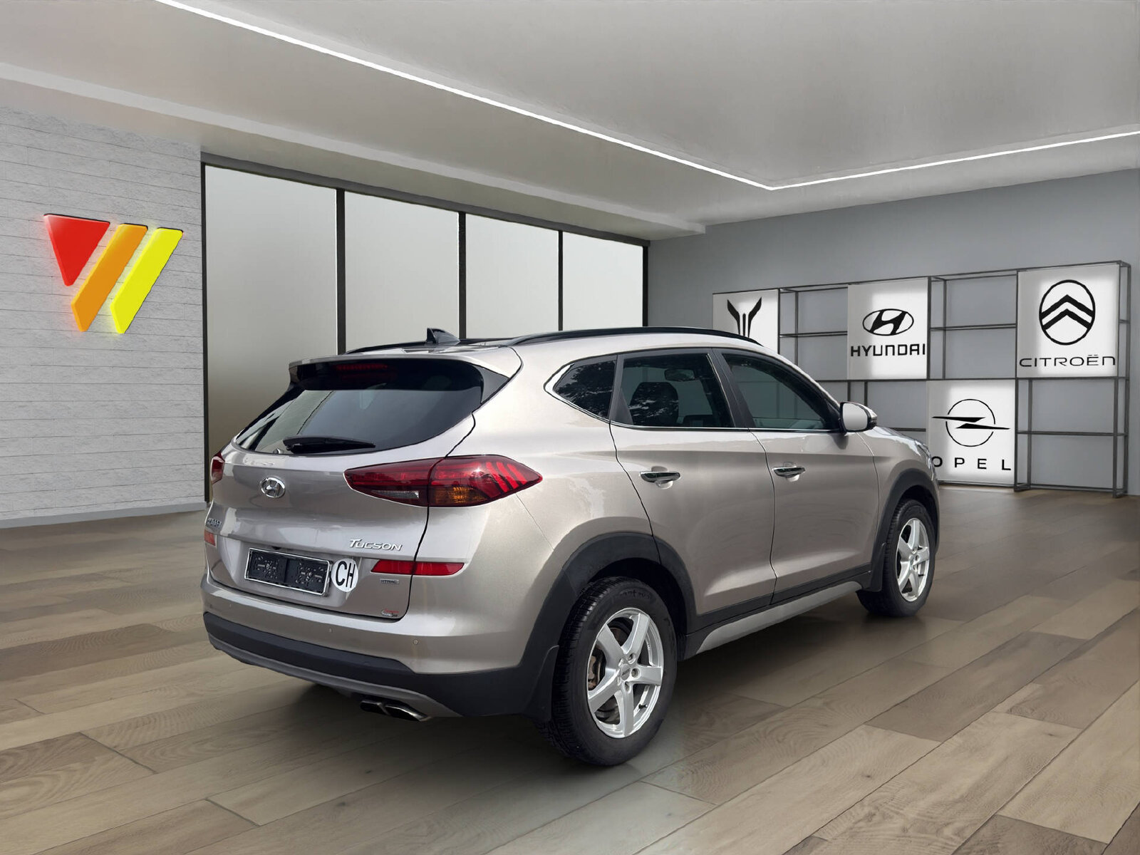 HYUNDAI Tucson 2.0 CRDi 185 Vertex 4WD, Hybride Leggero Diesel/Elettrica, Occasioni / Usate, Automatico - 7