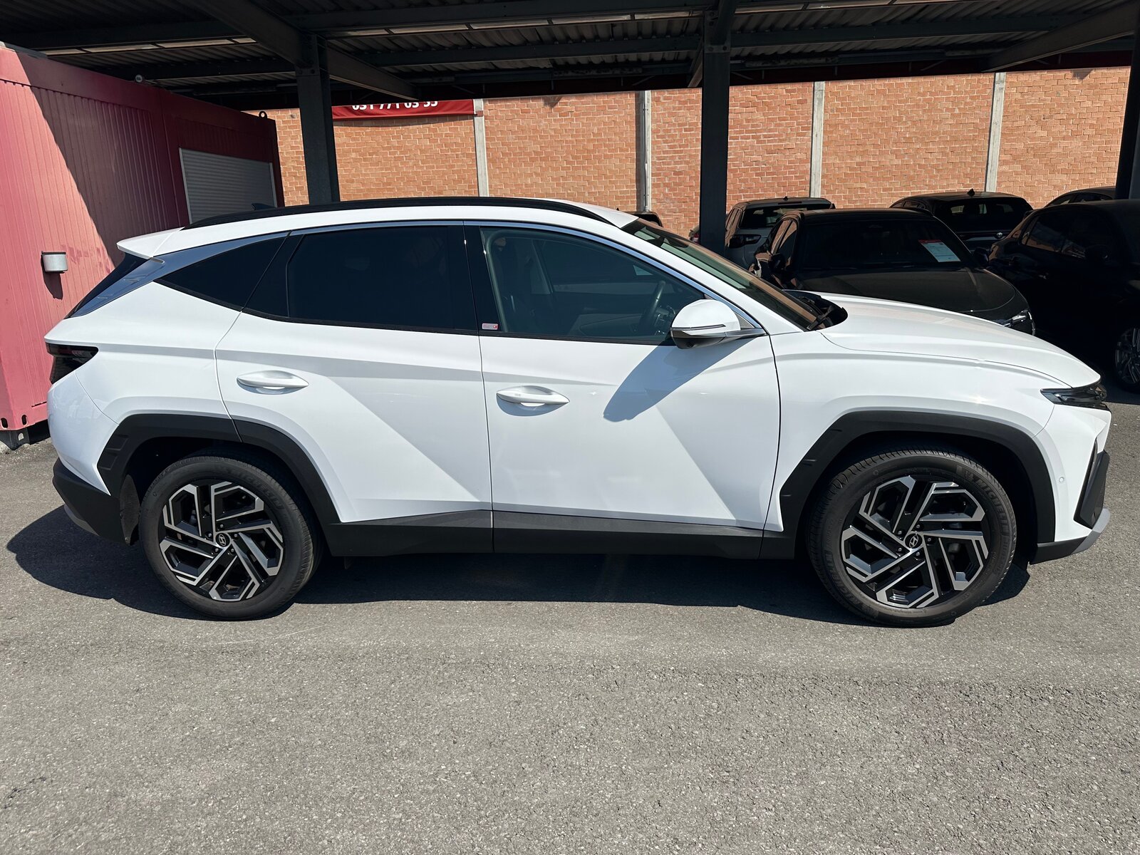 HYUNDAI Tucson 1.6 TGDI 48V Vertex 4WD DCT, Mild-Hybrid Benzin/Elektro, Occasion / Gebraucht, Automatik - 2